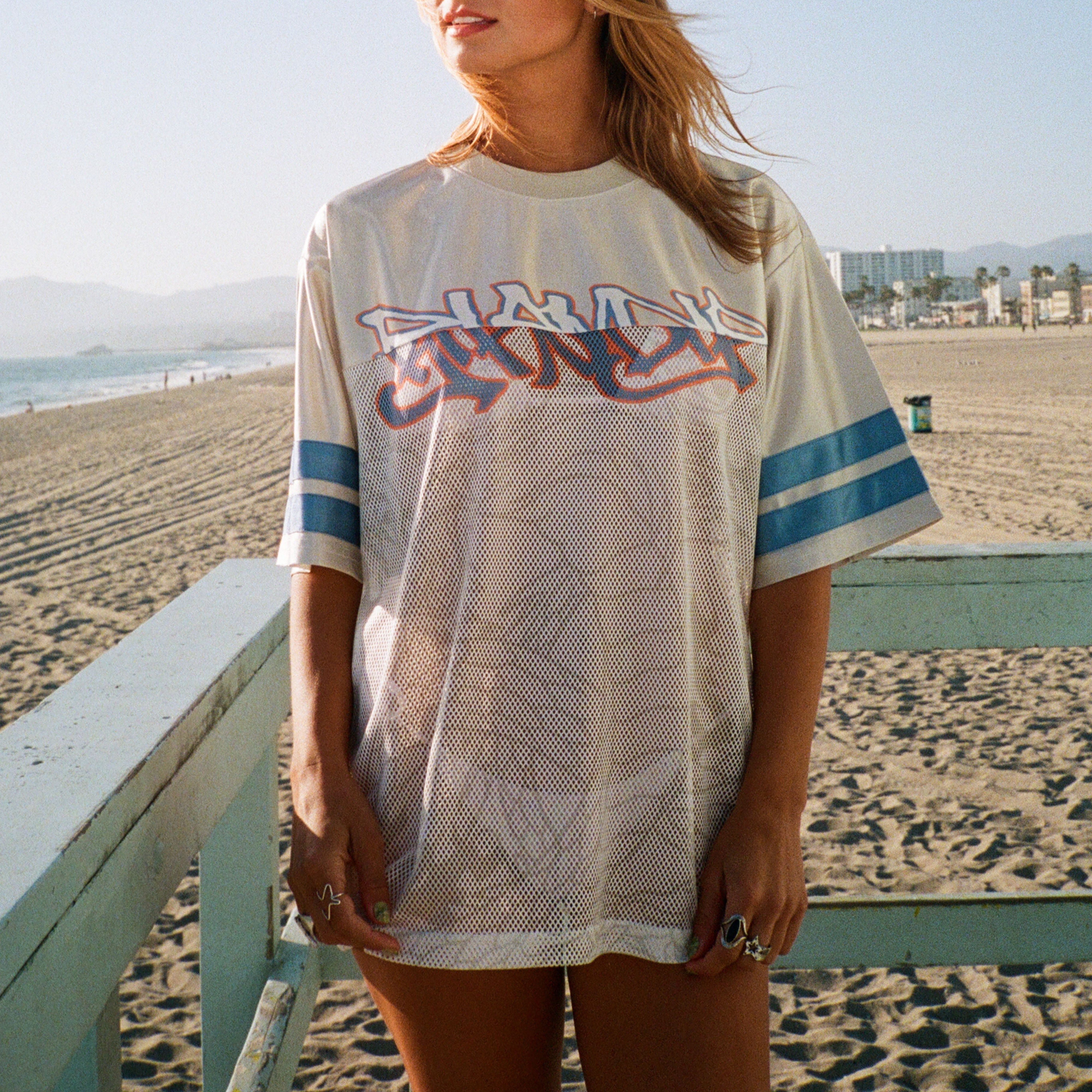 RIPNDIP Too Fast Football Jersey (Bone)