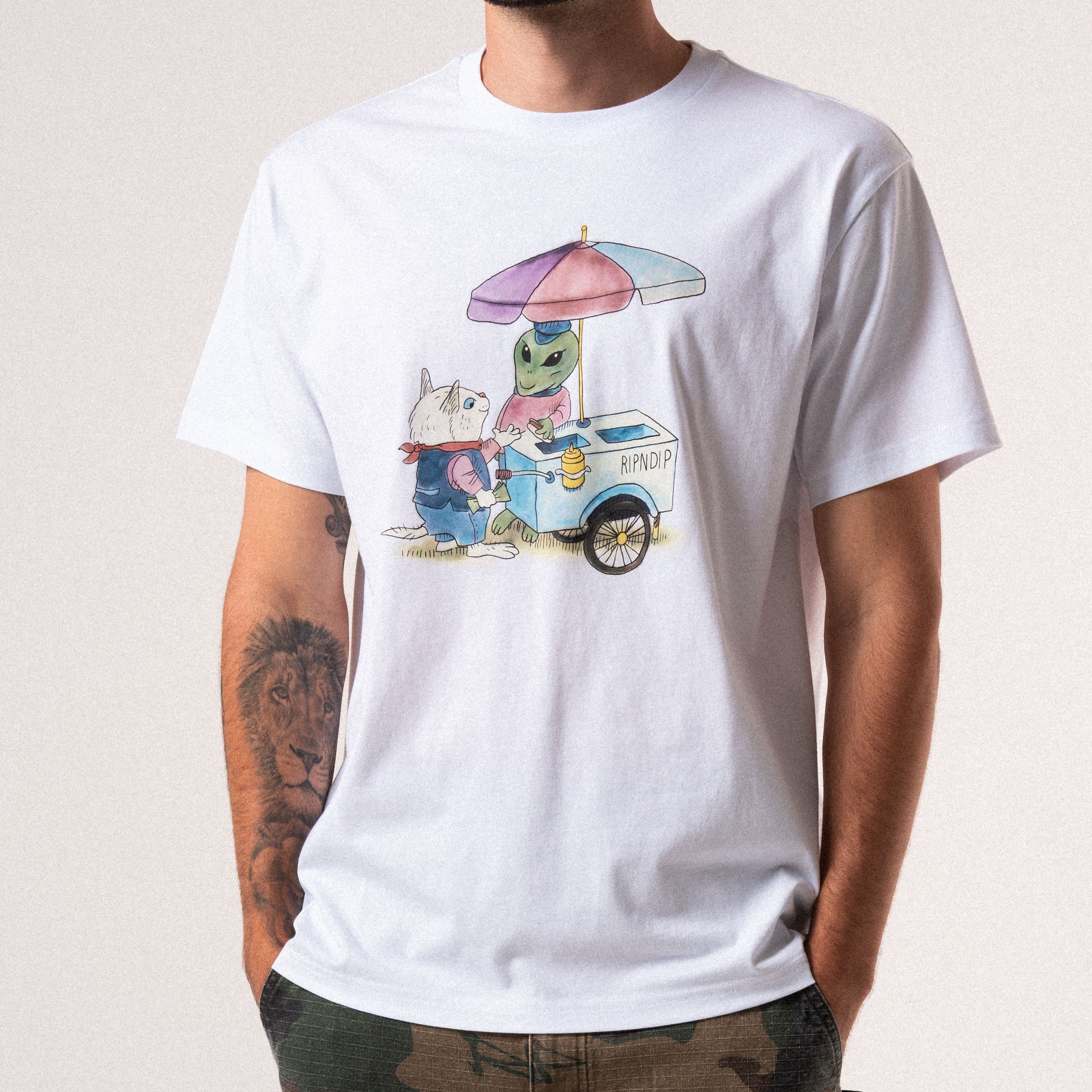 RIPNDIP Nerm Frios Tee (White)