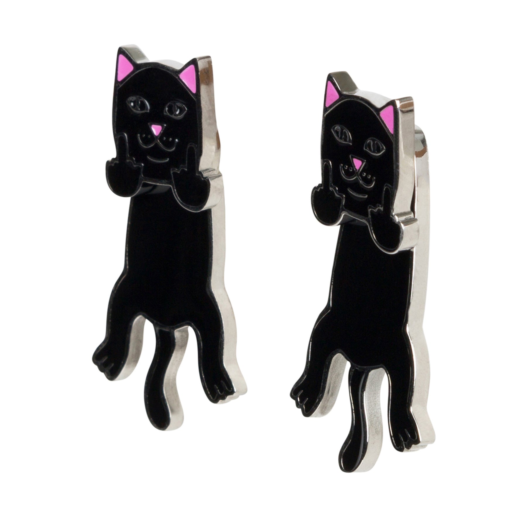 Naughty Jerm Earrings (Black)