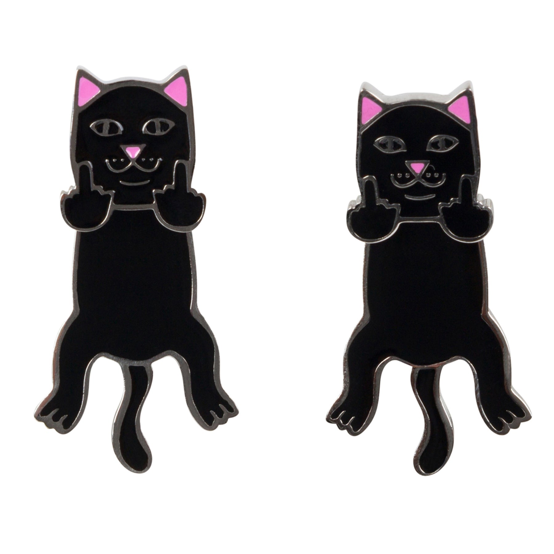 Naughty Jerm Earrings (Black)