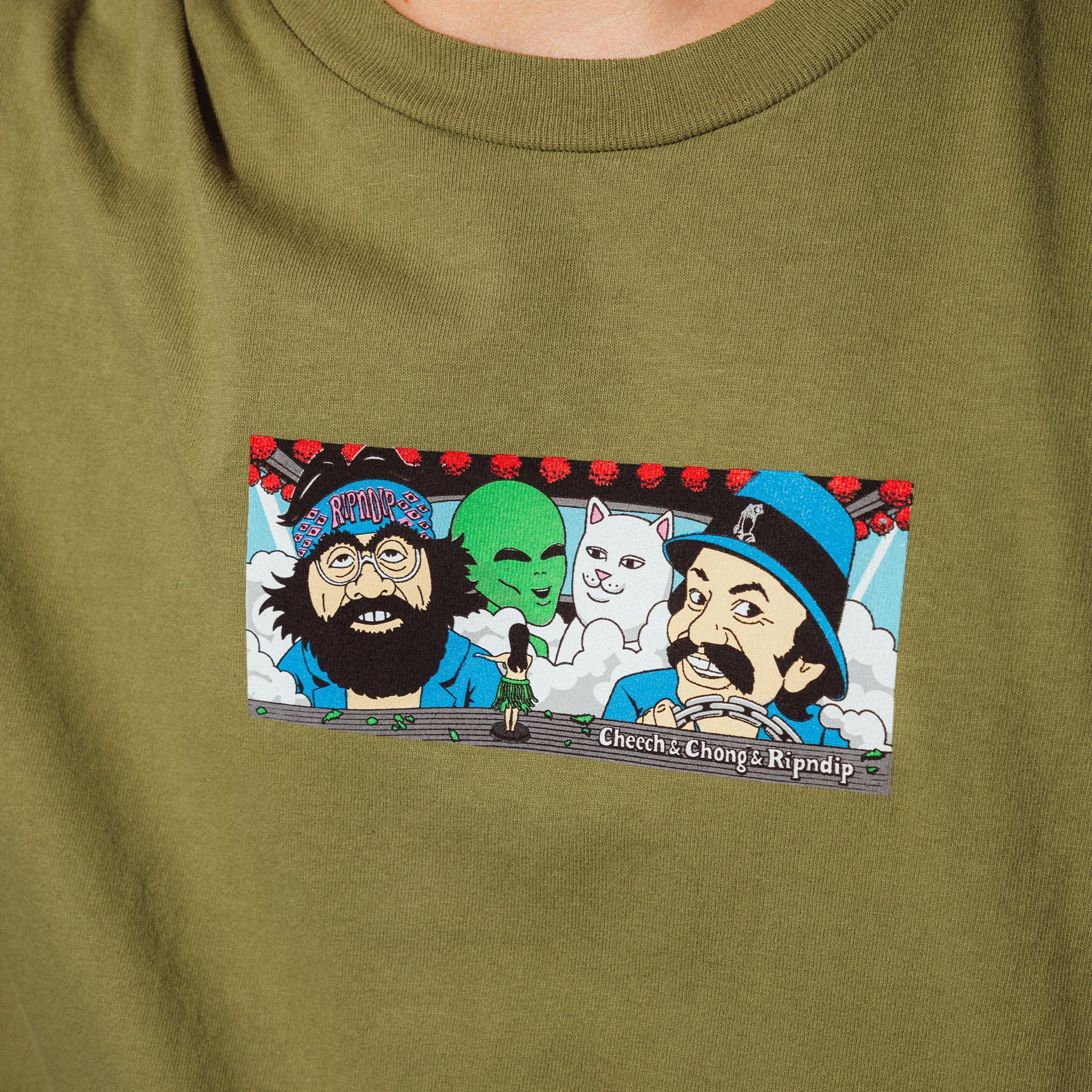 RIPNDIP Riders Tee (Light Forest)
