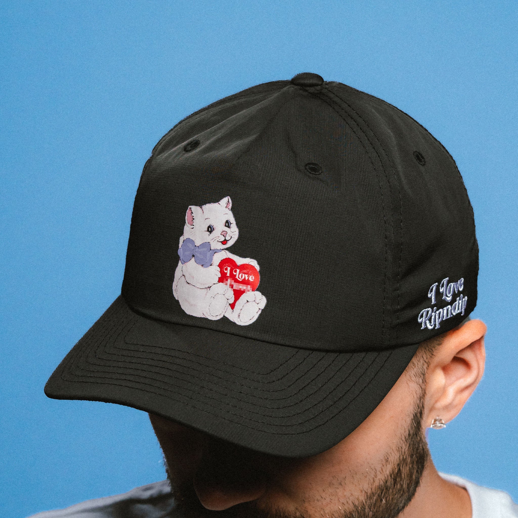 I Love Cats Snapback (Black)