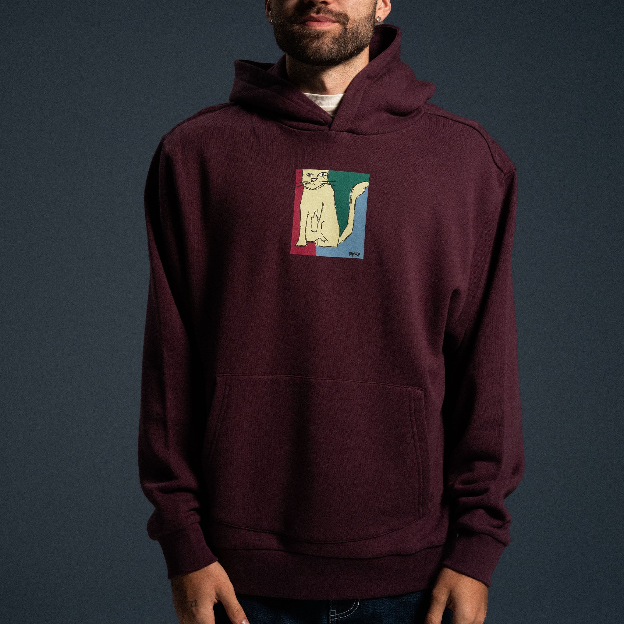 Nermhol Hoodie (Dark Plum)