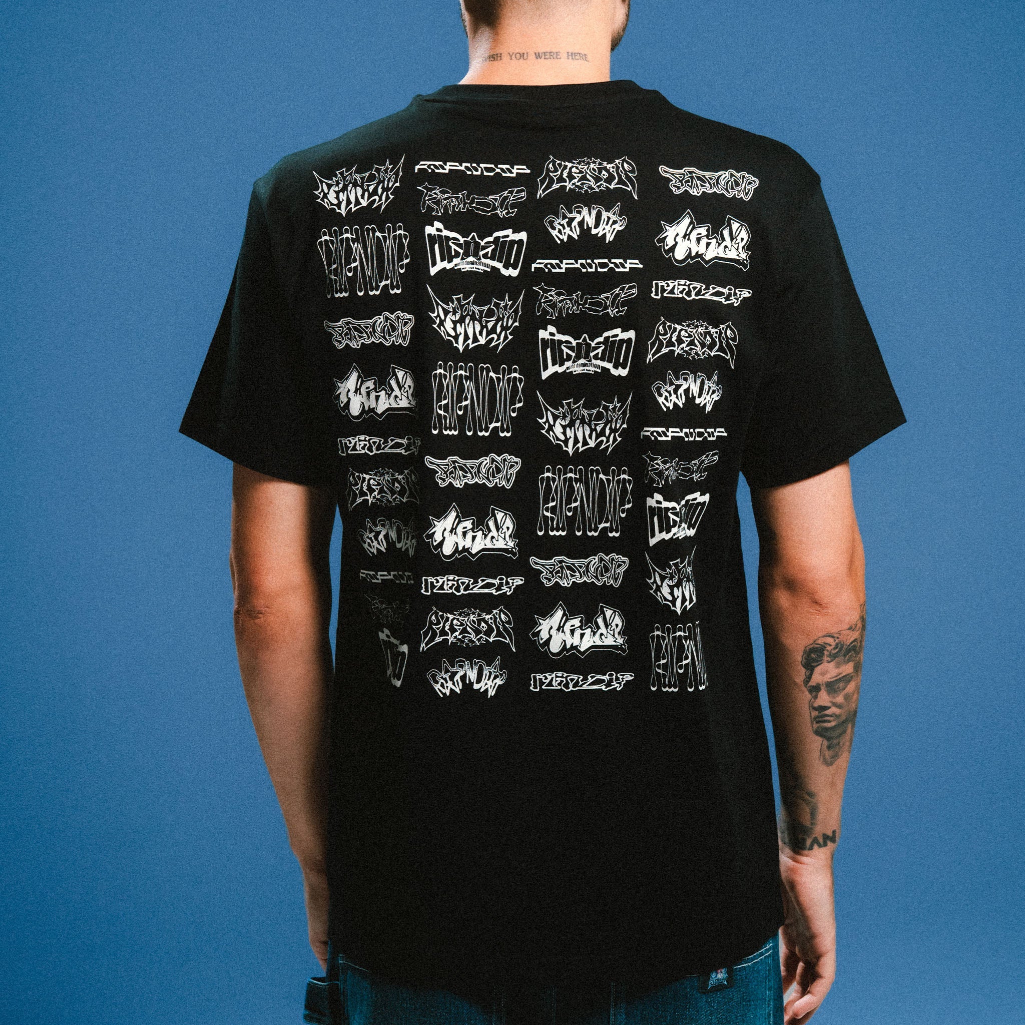 Rippin N Dippin Tee (Black)