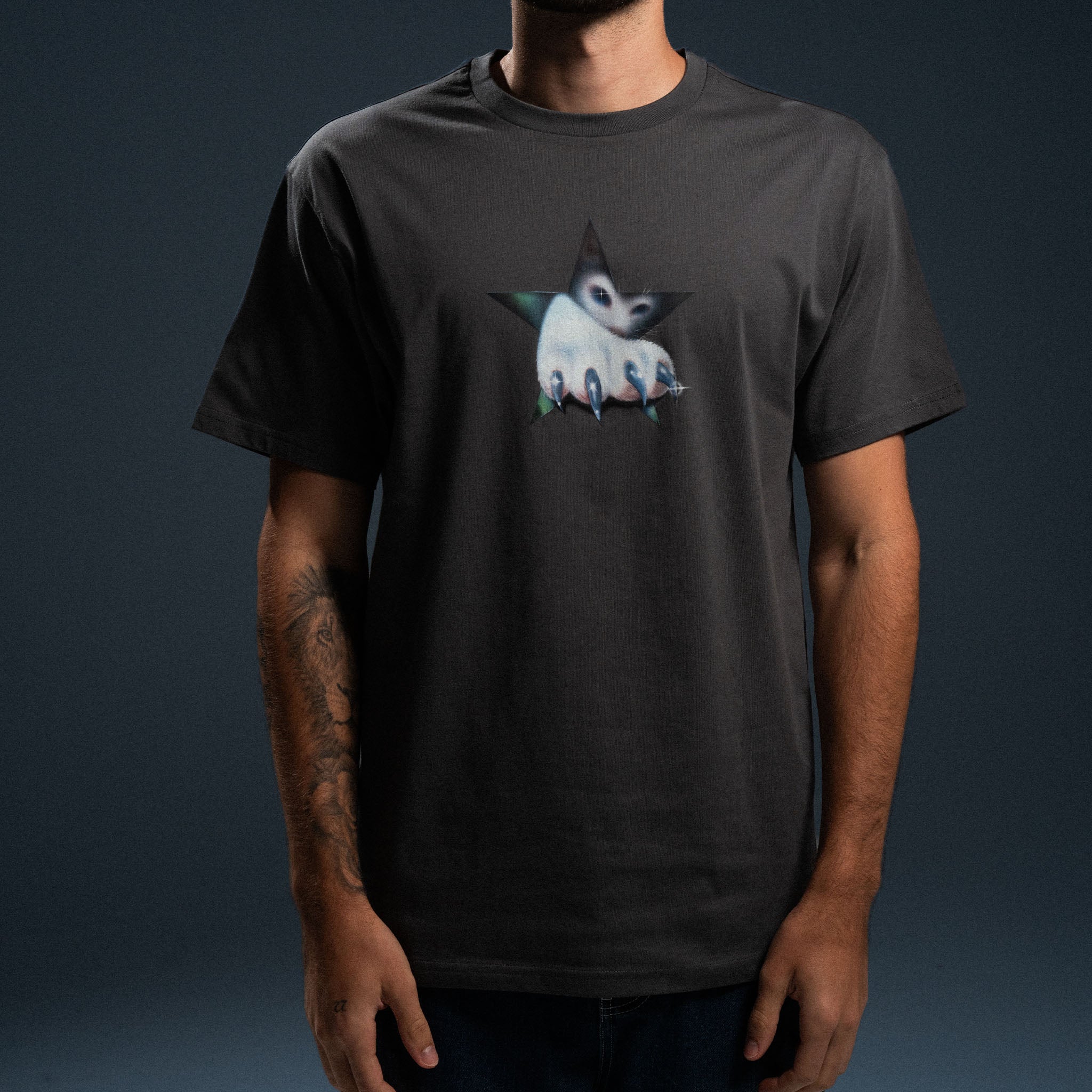 Nerm Claw Tee (Charcoal)