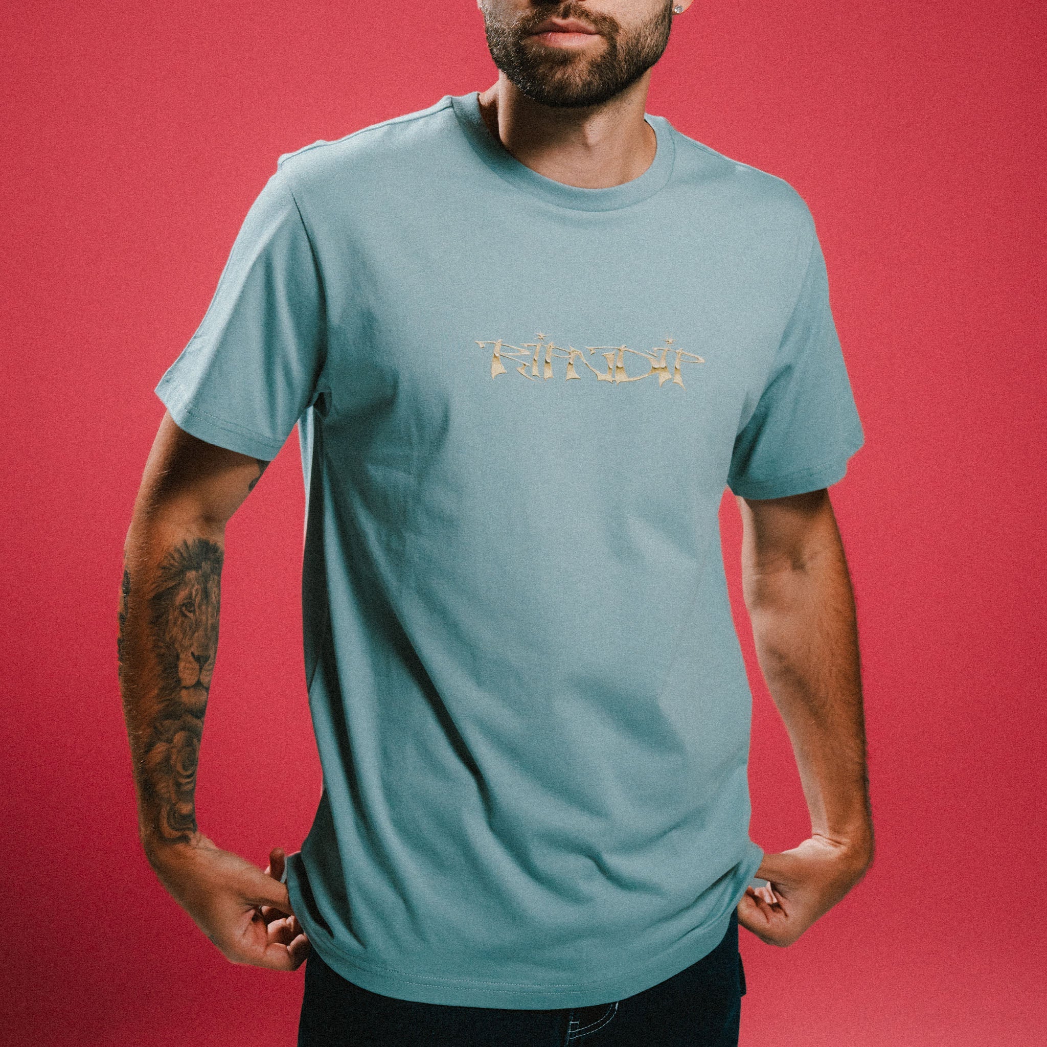 Yung Money Tee (Silver Blue)