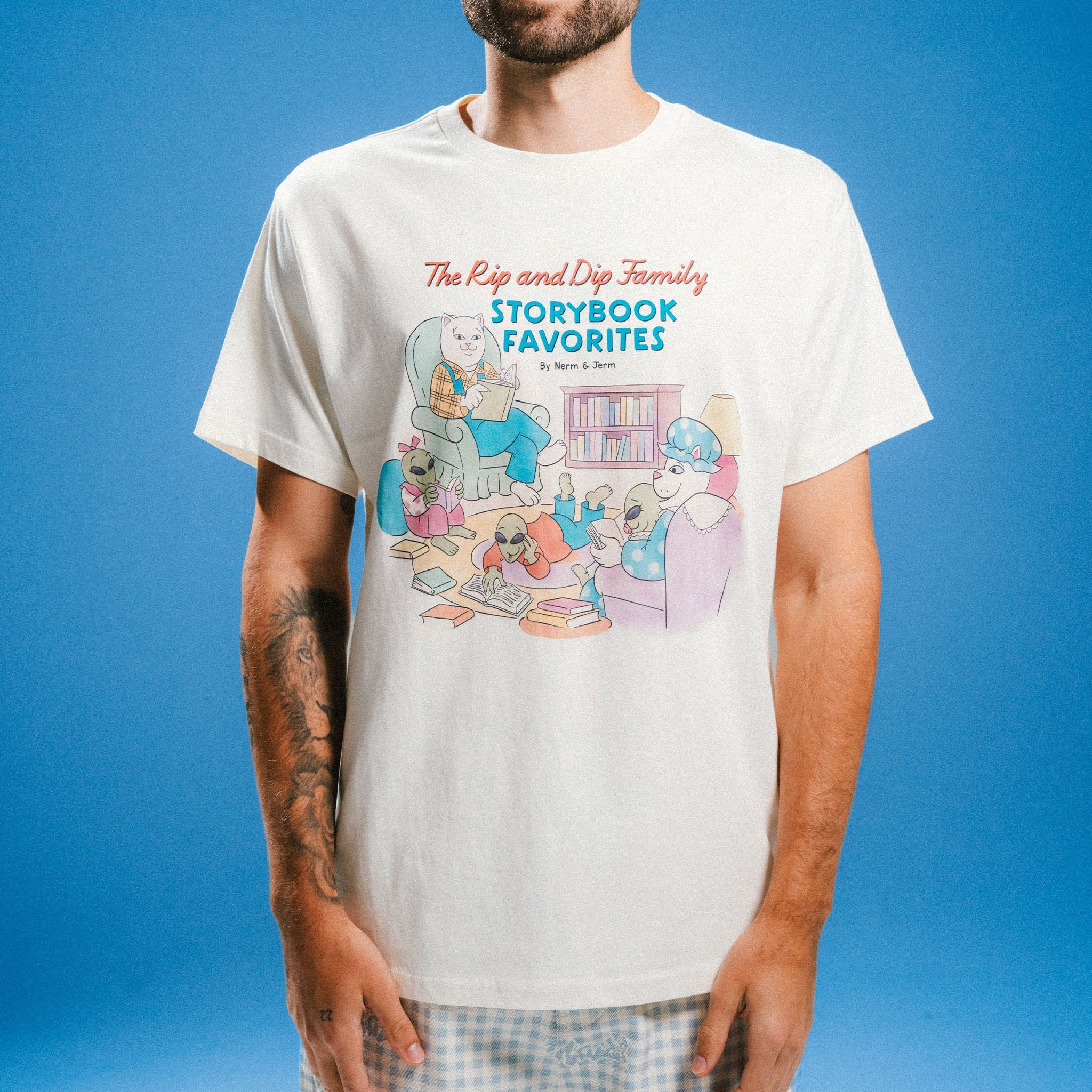 Storybooks Tee (Bone)