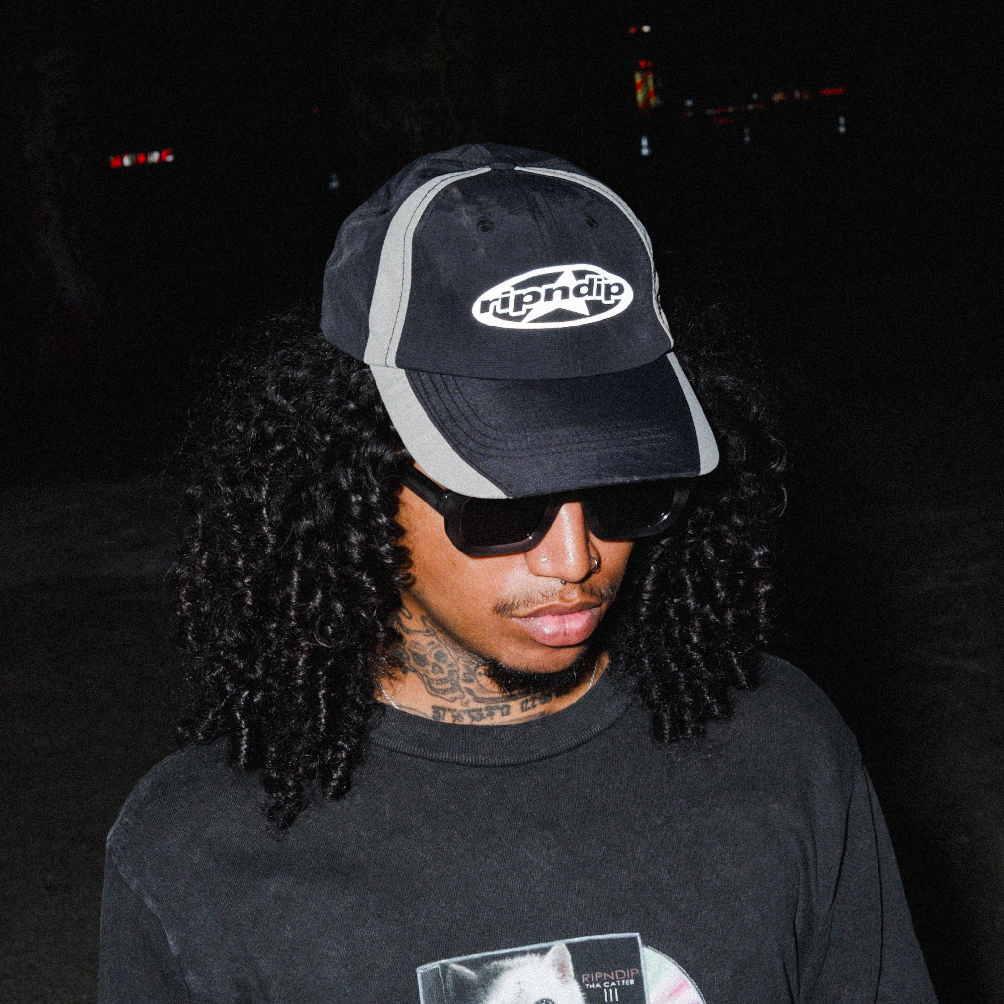 RIPNDIP Astro Dad Hat (Navy)