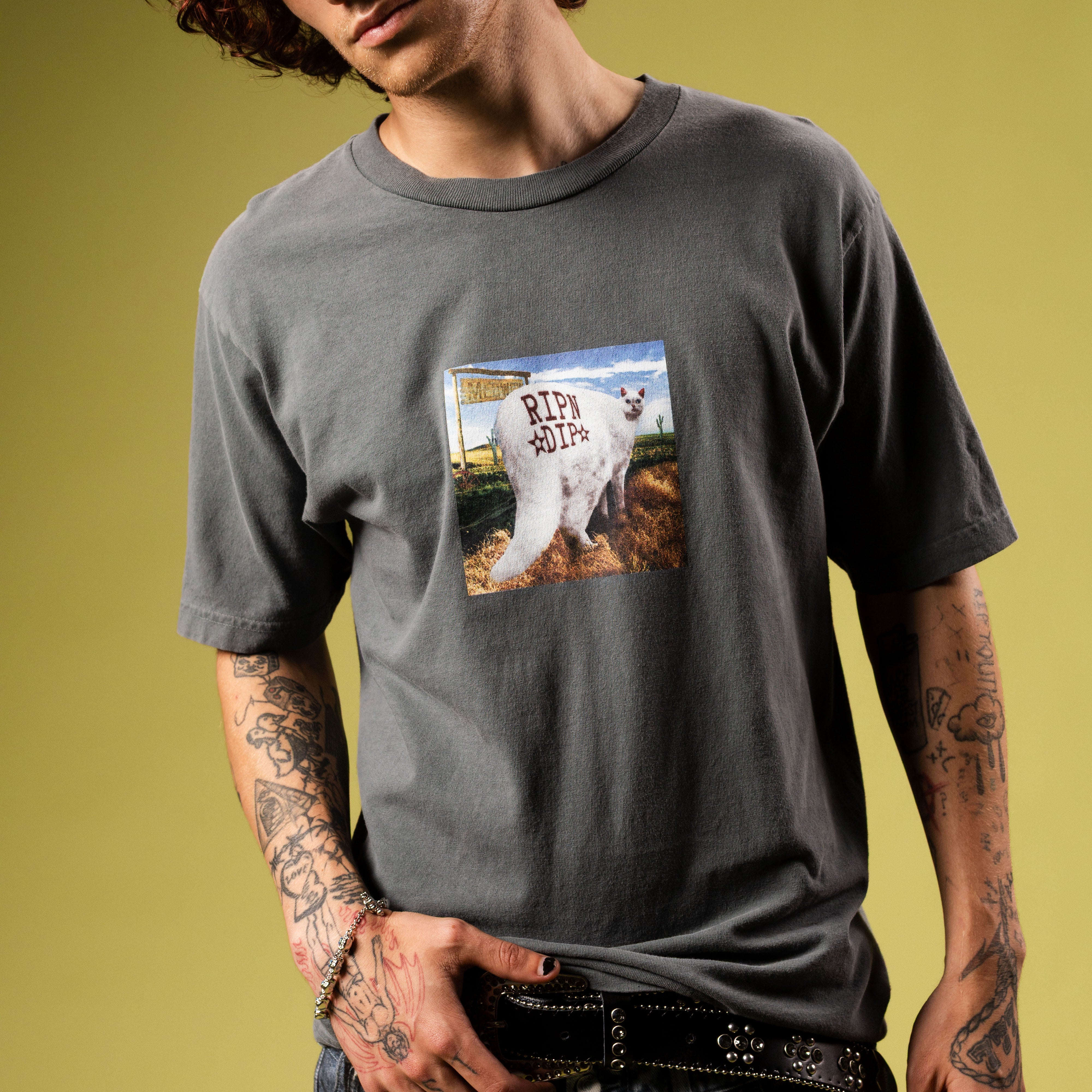 RIPNDIP Rowdy Howdy Tee (Charcoal)