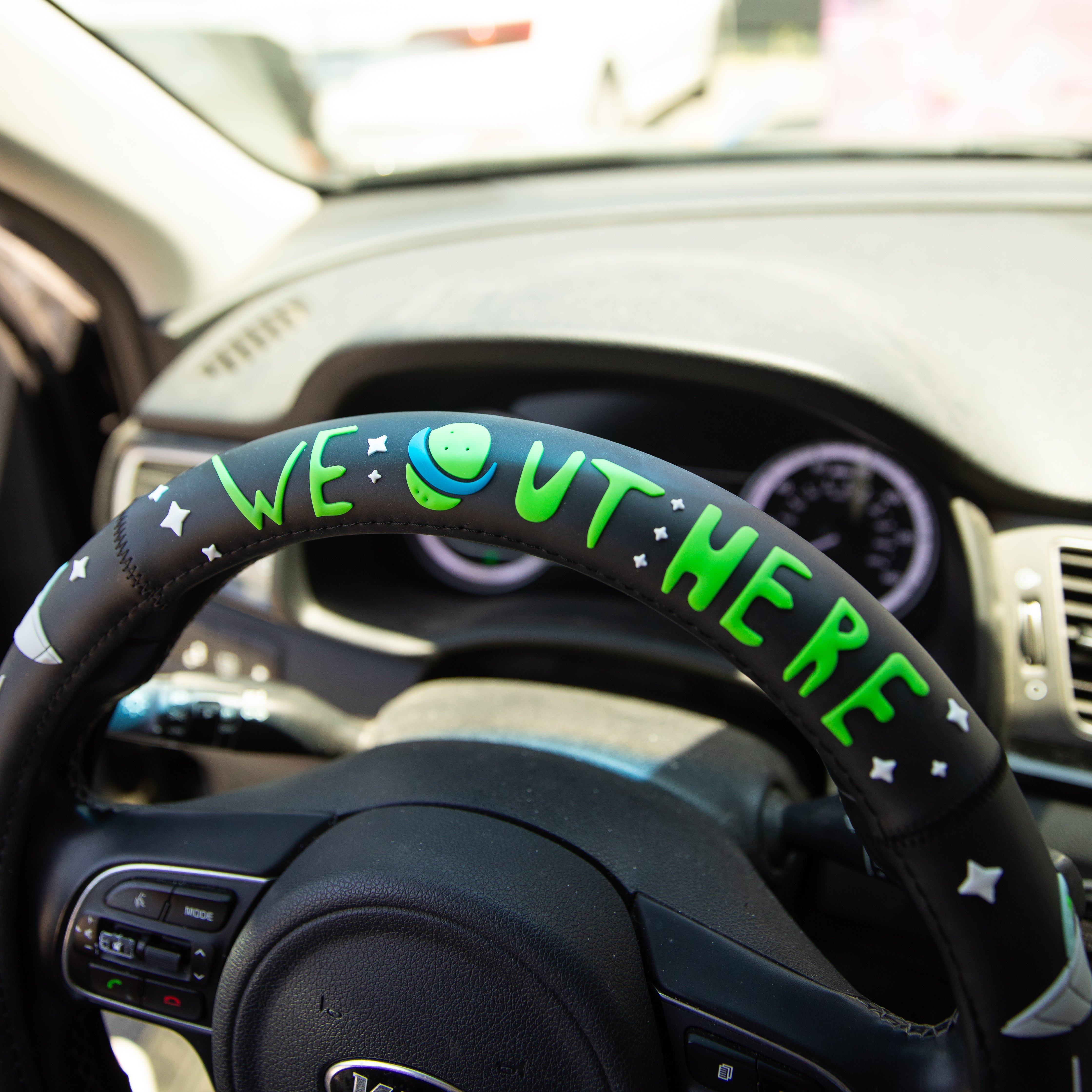 RIPNDIP We Out Here Steering Wheel Cover (Black)