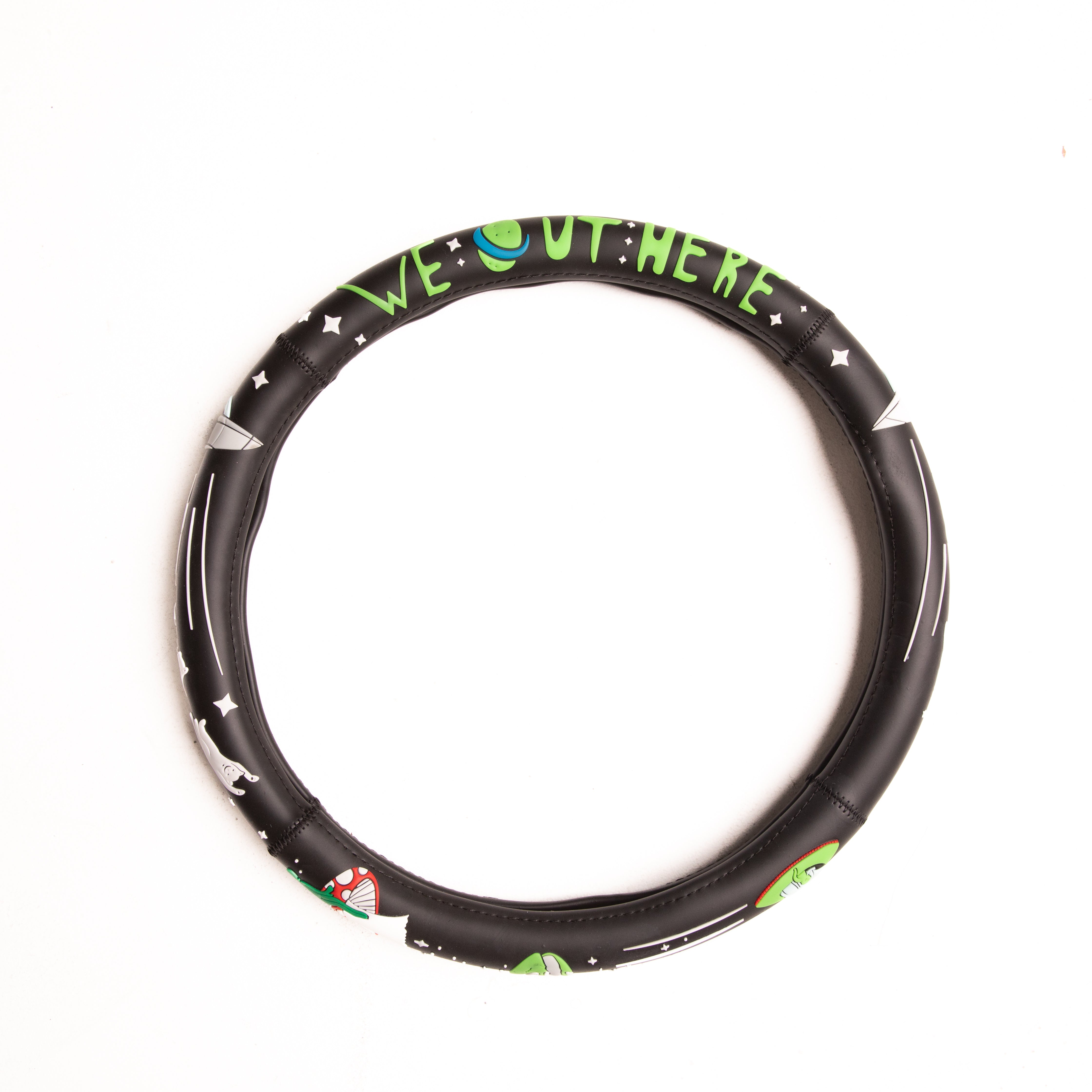 RIPNDIP We Out Here Steering Wheel Cover (Black)