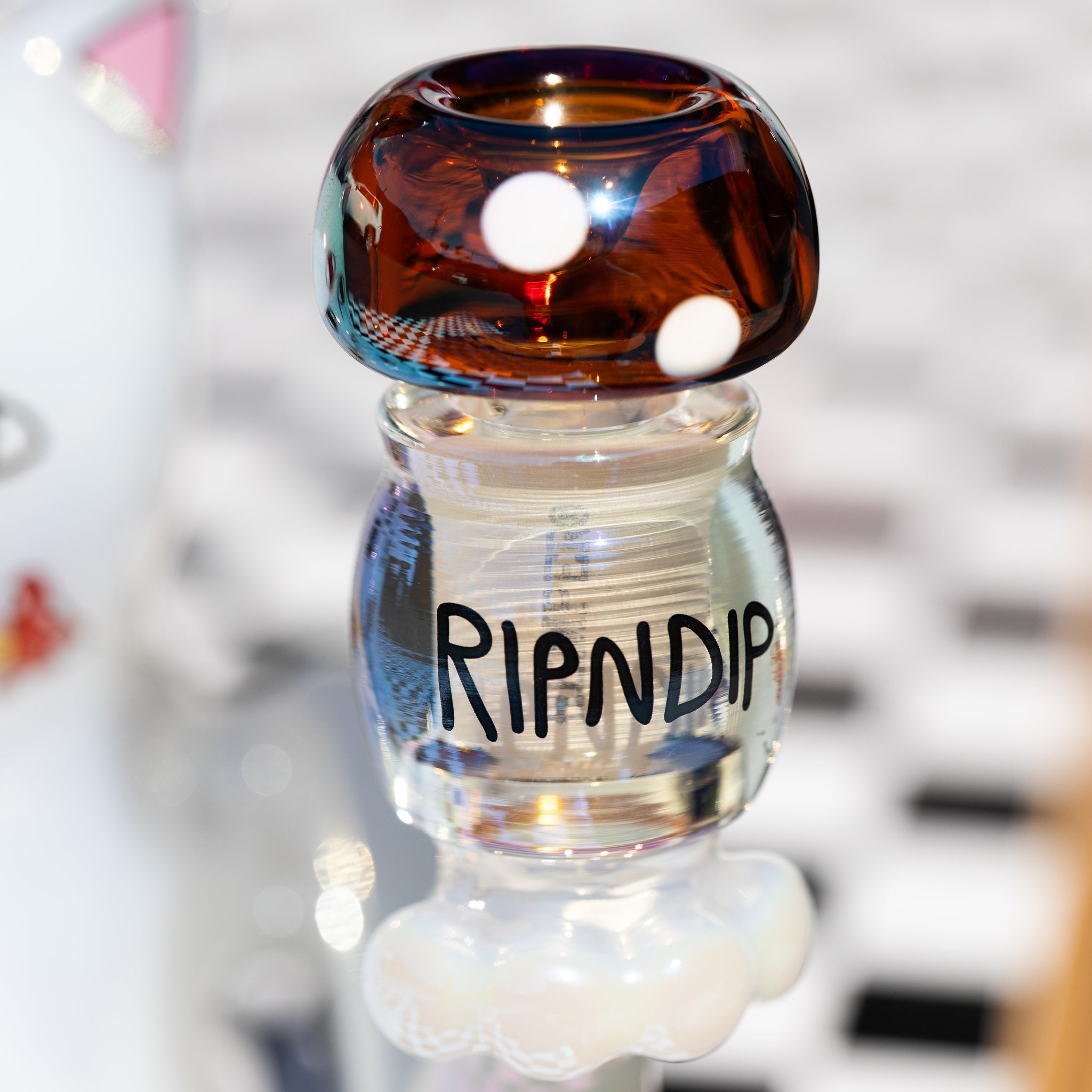 RIPNDIP Hemper Enlightened Nermal Waterpipe (White)