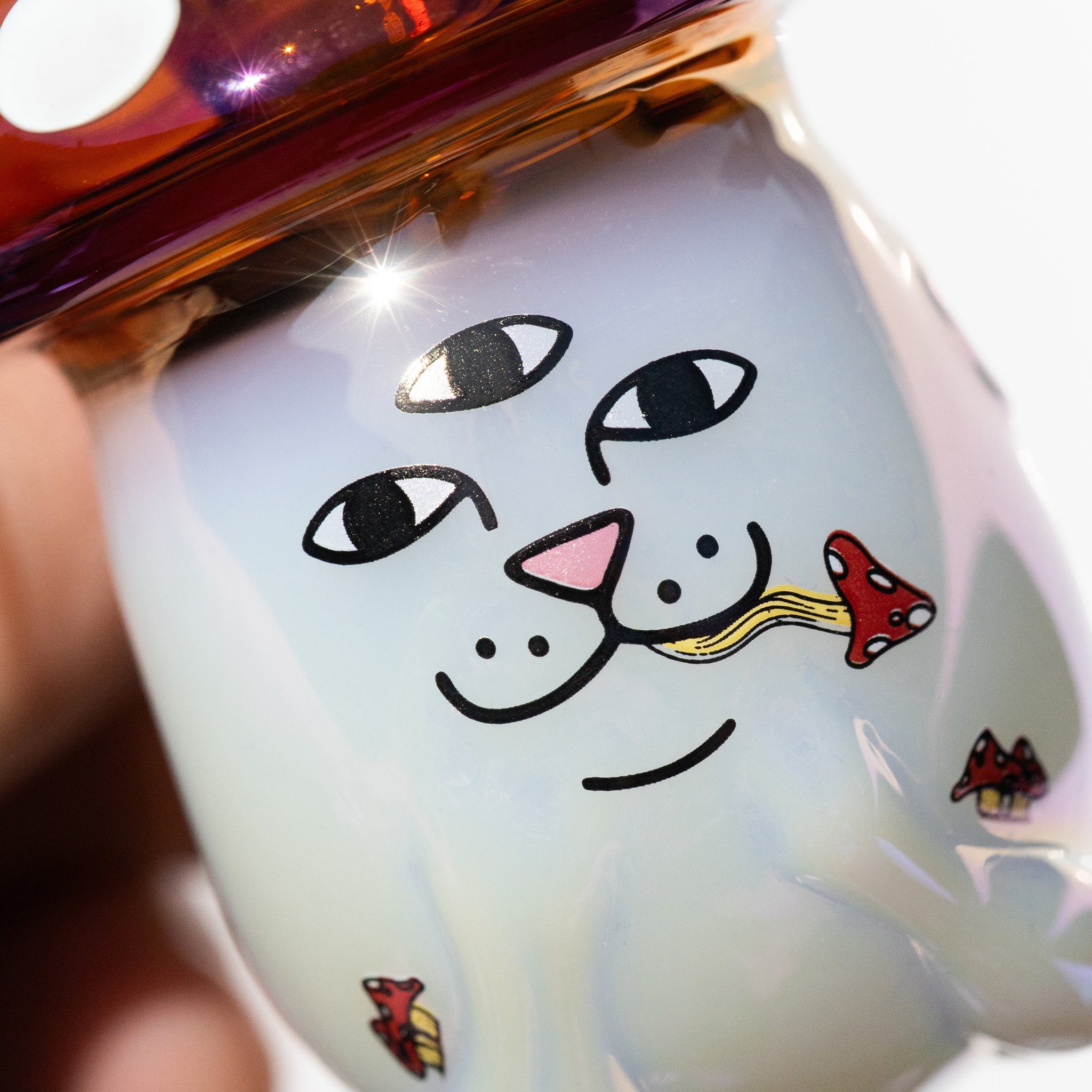 RIPNDIP Hemper Enlightened Nermal Sherlock Pipe (White)