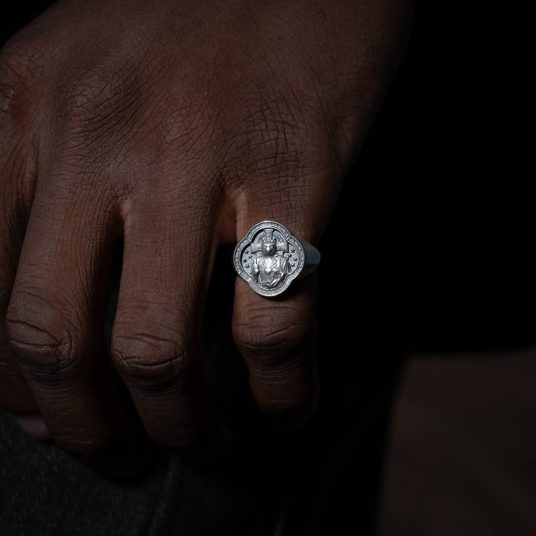 RIPNDIP Guadalupe Nerm Ring (Silver)