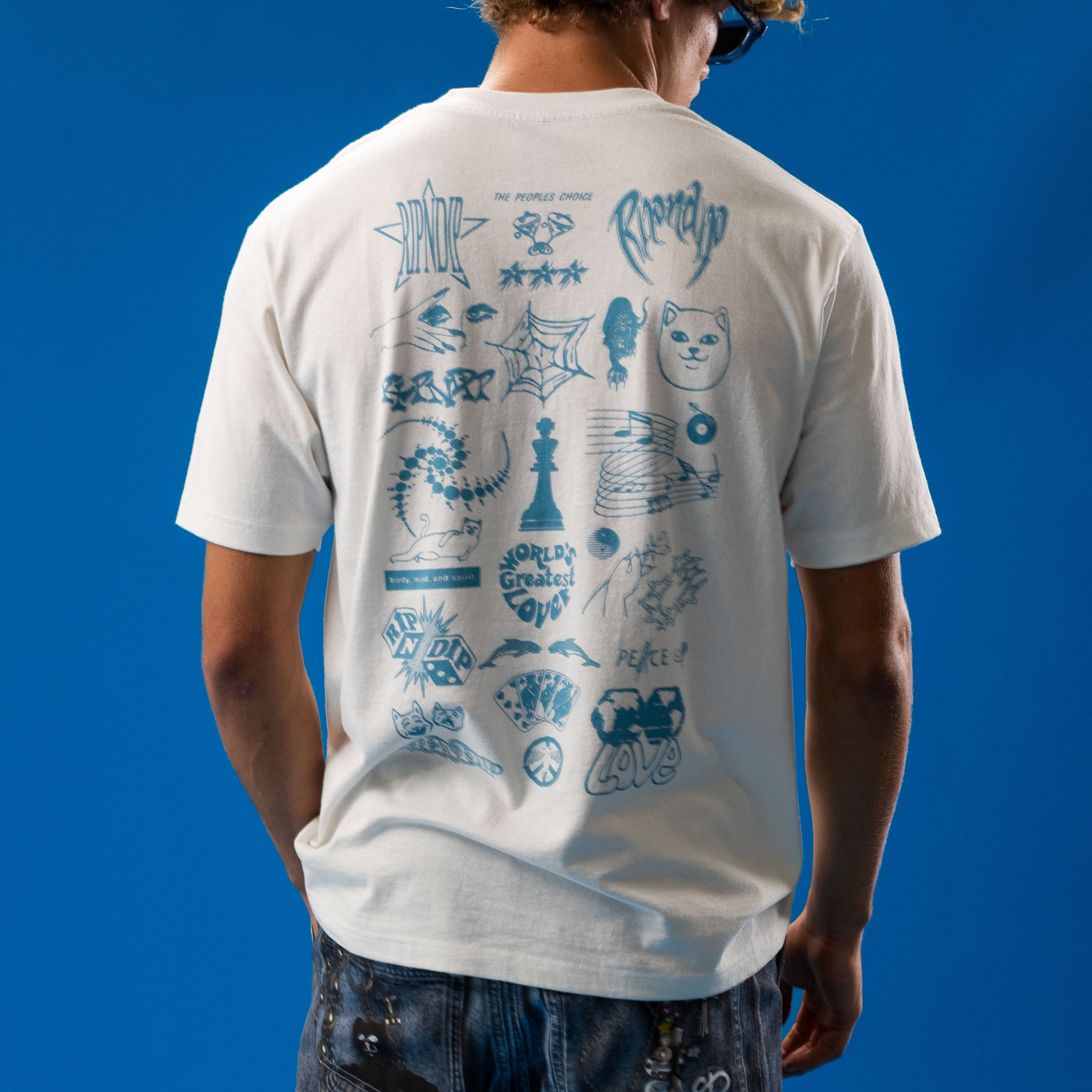 RIPNDIP The Peoples Choice Tee (Bone)