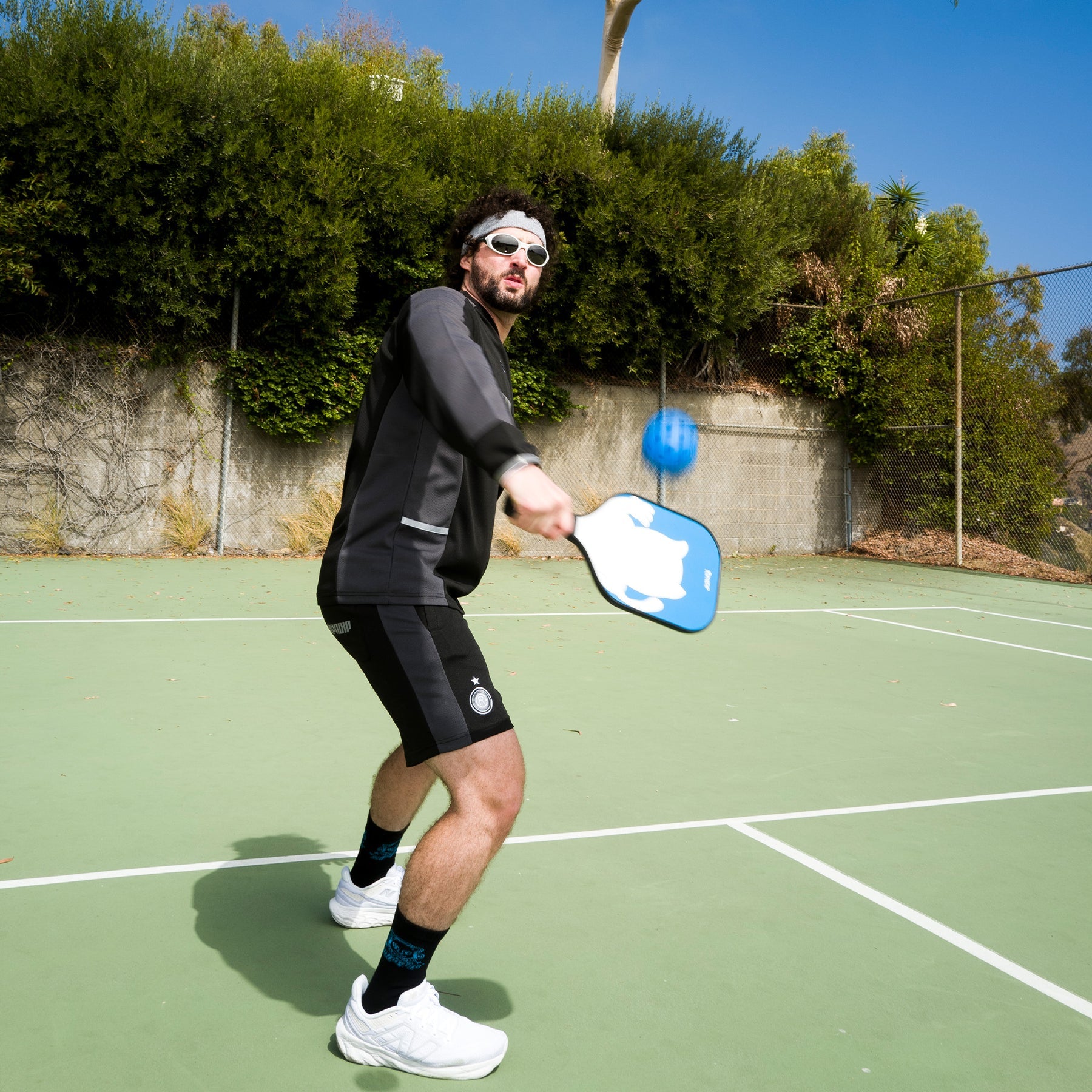 Squished Nerm Pickleball Set (Blue)