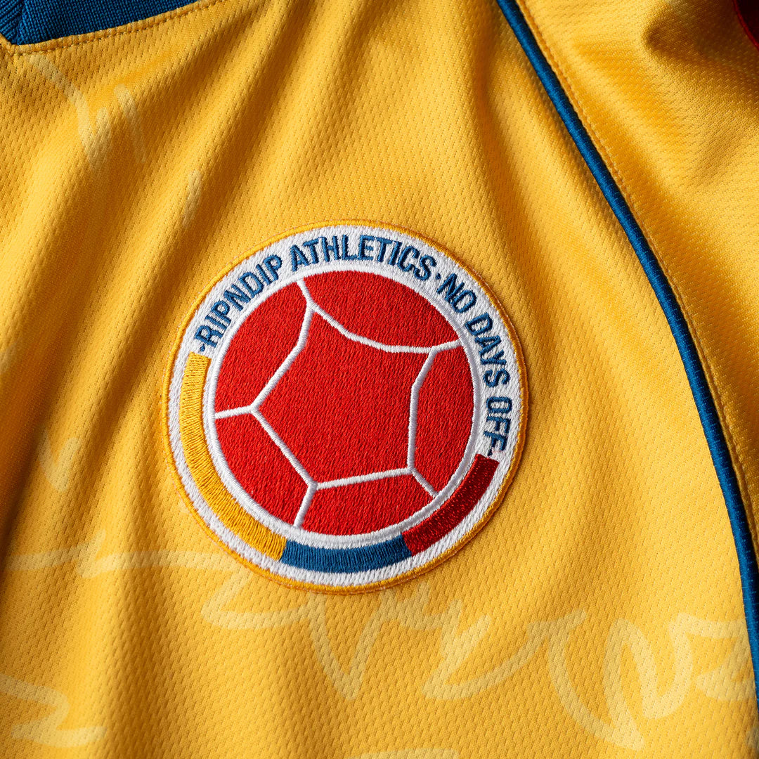 RND Cup Colombia Soccer Jersey (Gold/Red)