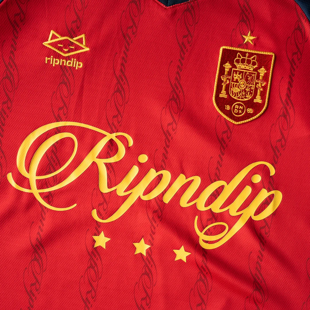 RND Cup Spain Soccer Jersey (Red/Navy)