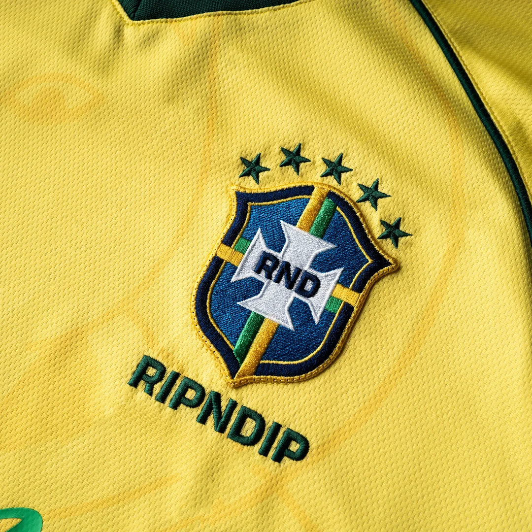 RND Cup Brazil Soccer Jersey (Yellow/Green)