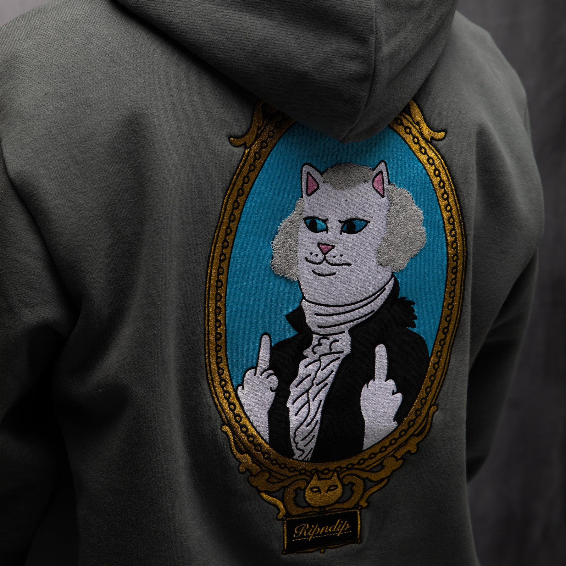 President Nermie Hoodie (Charcoal) 14.7oz