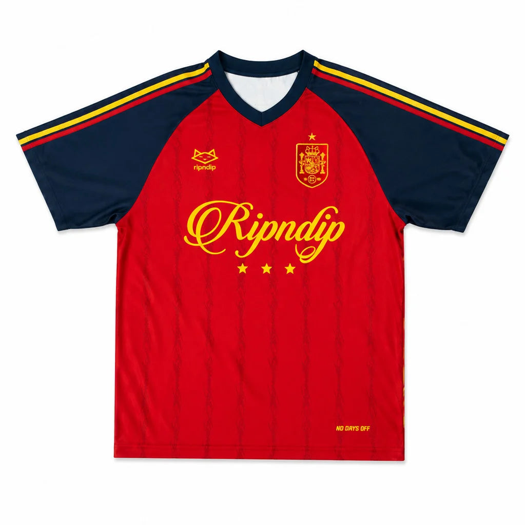 RND Cup Spain Soccer Jersey (Red/Navy)