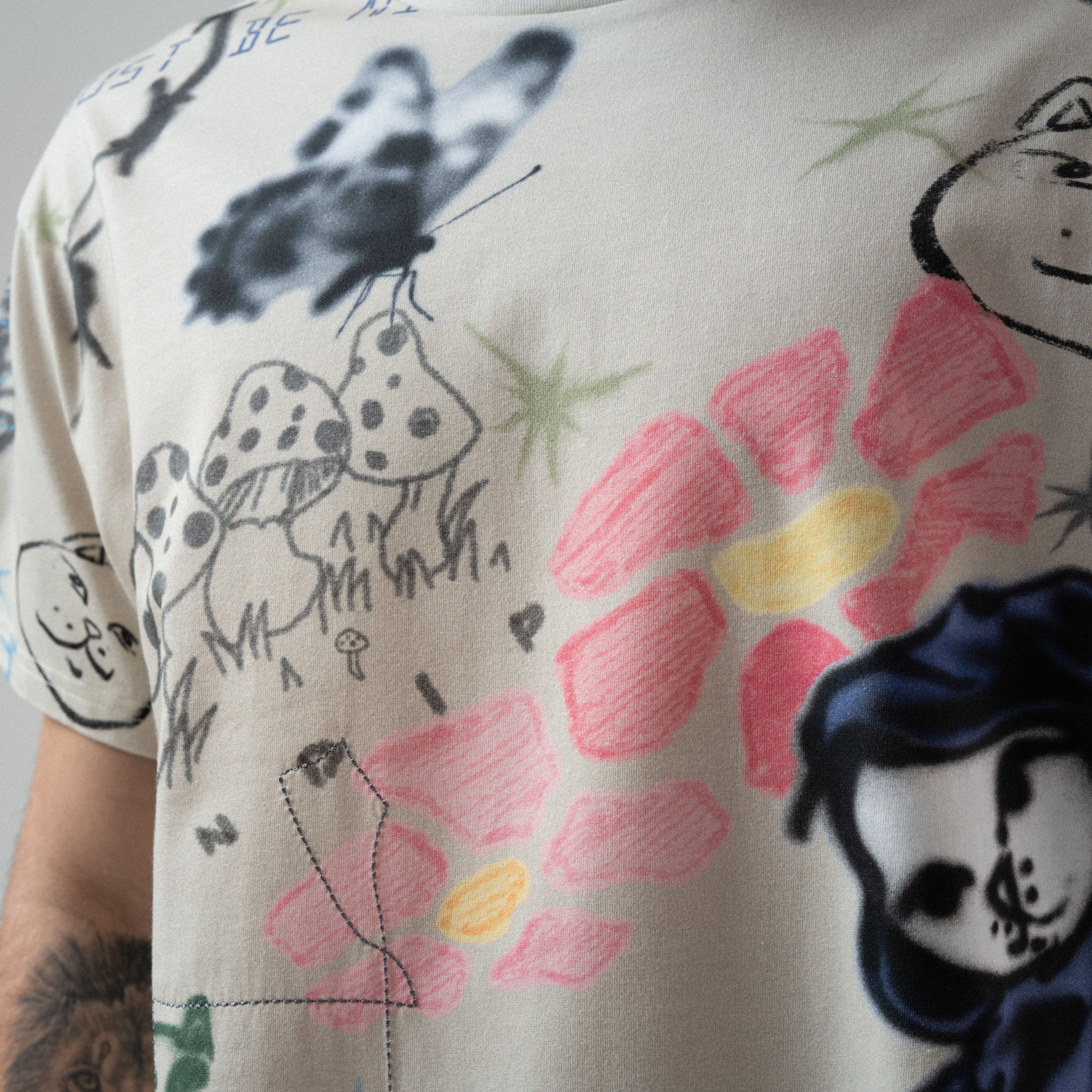 Goosebumps Tee (Bone)