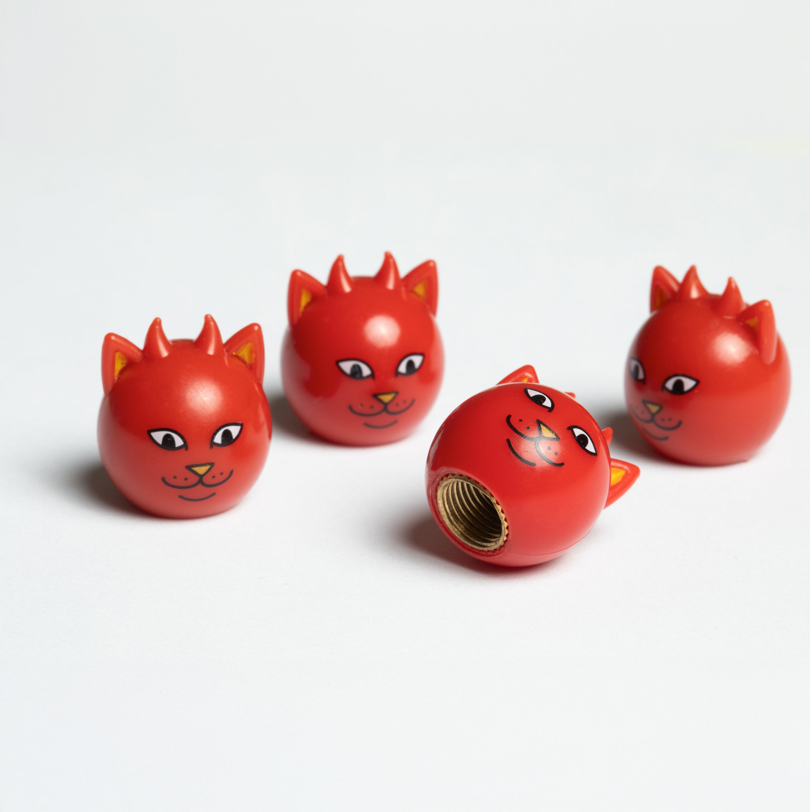 RIPNDIP Devil Nerm Tire Caps (Red)