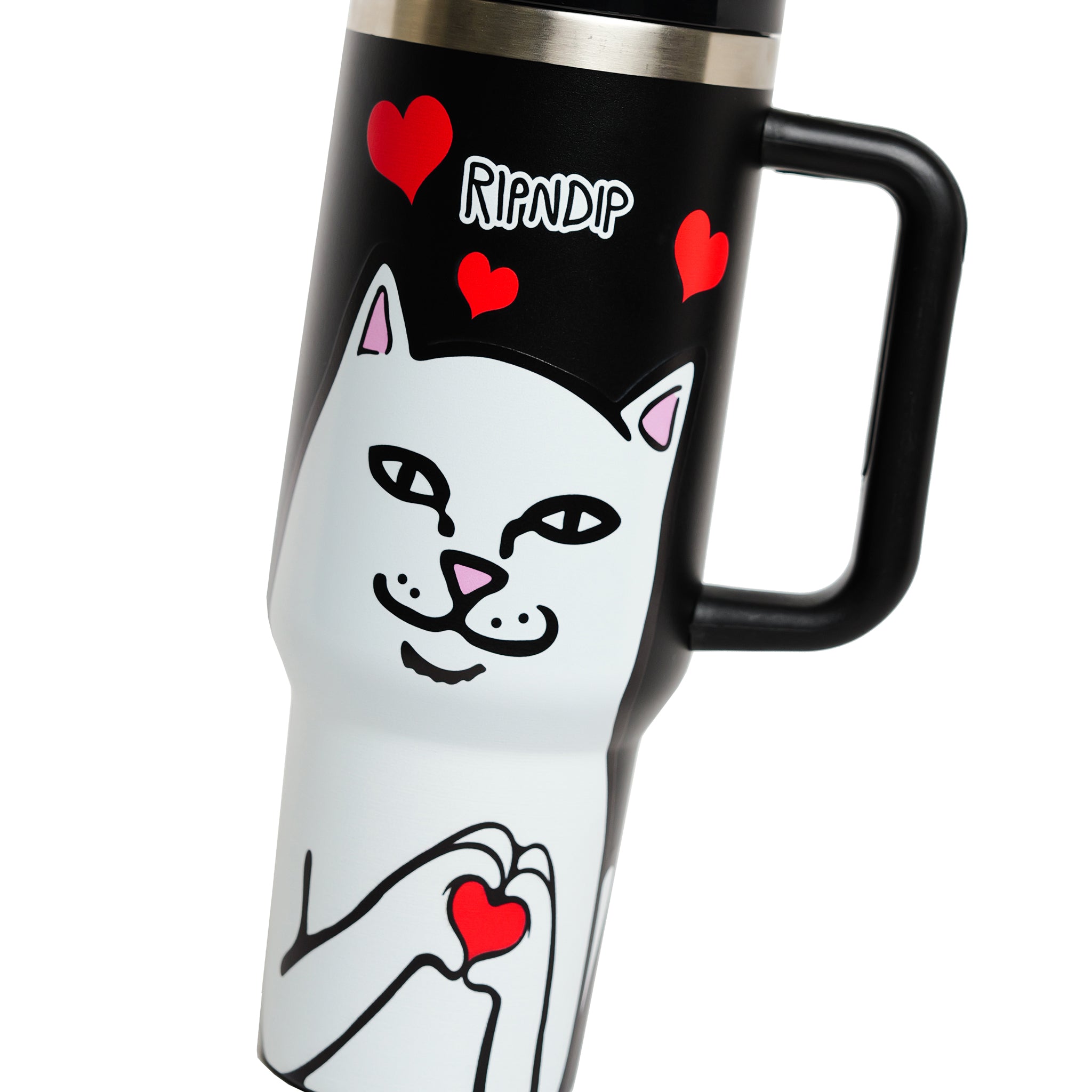 Nermal Loves Tumbler (Black)