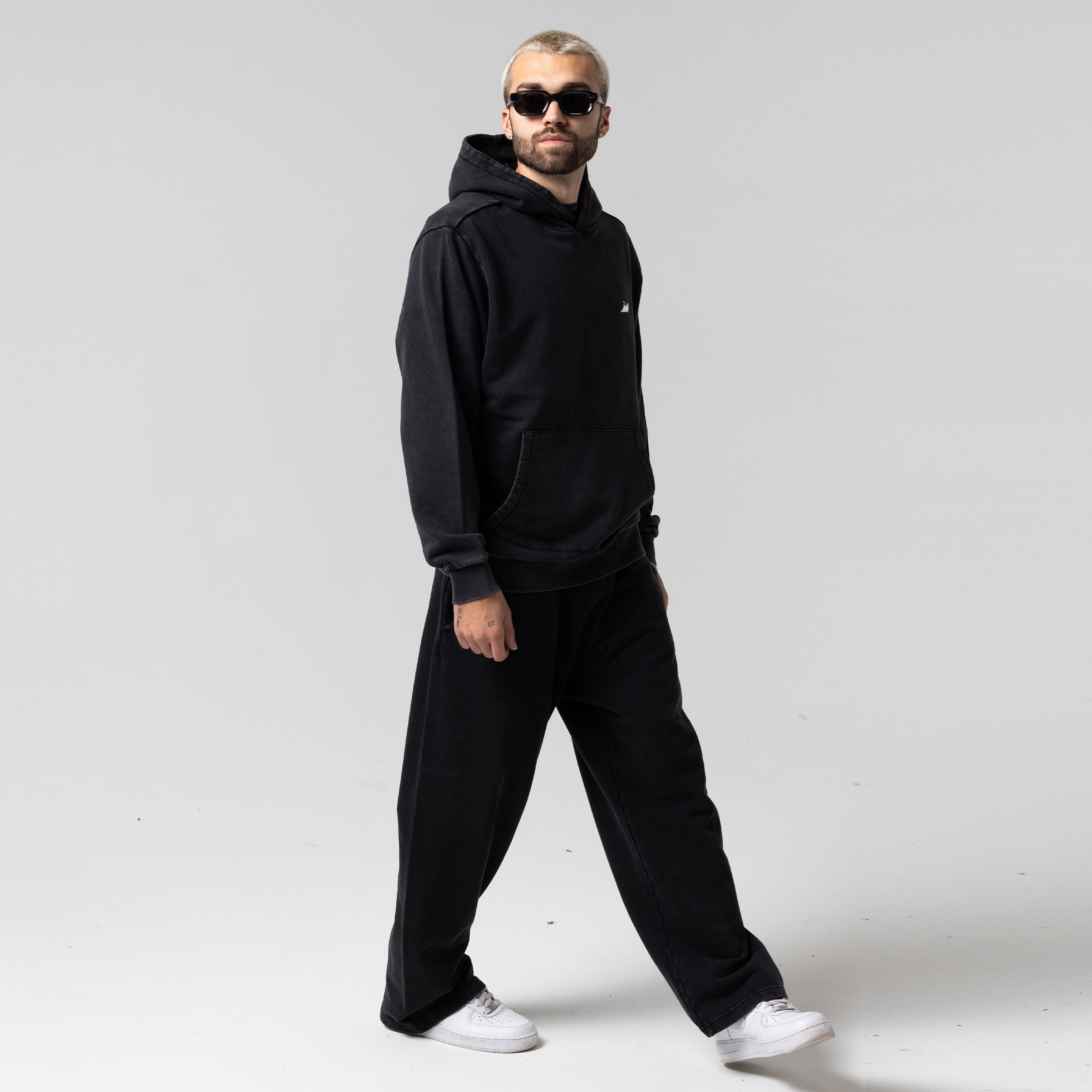 RIPNDIP Castanza Hoodie (Black Vintage Wash)