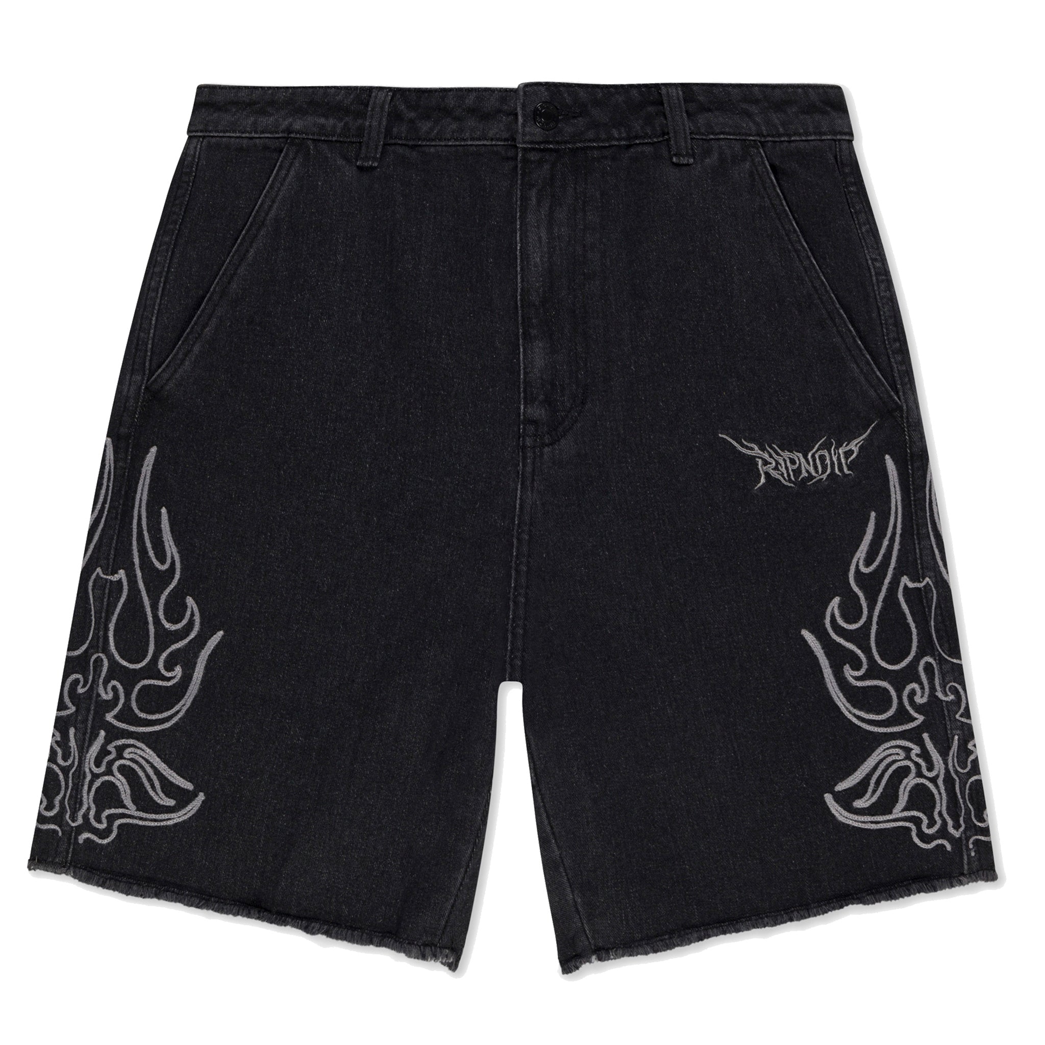 Volt Denim Shorts (Black)