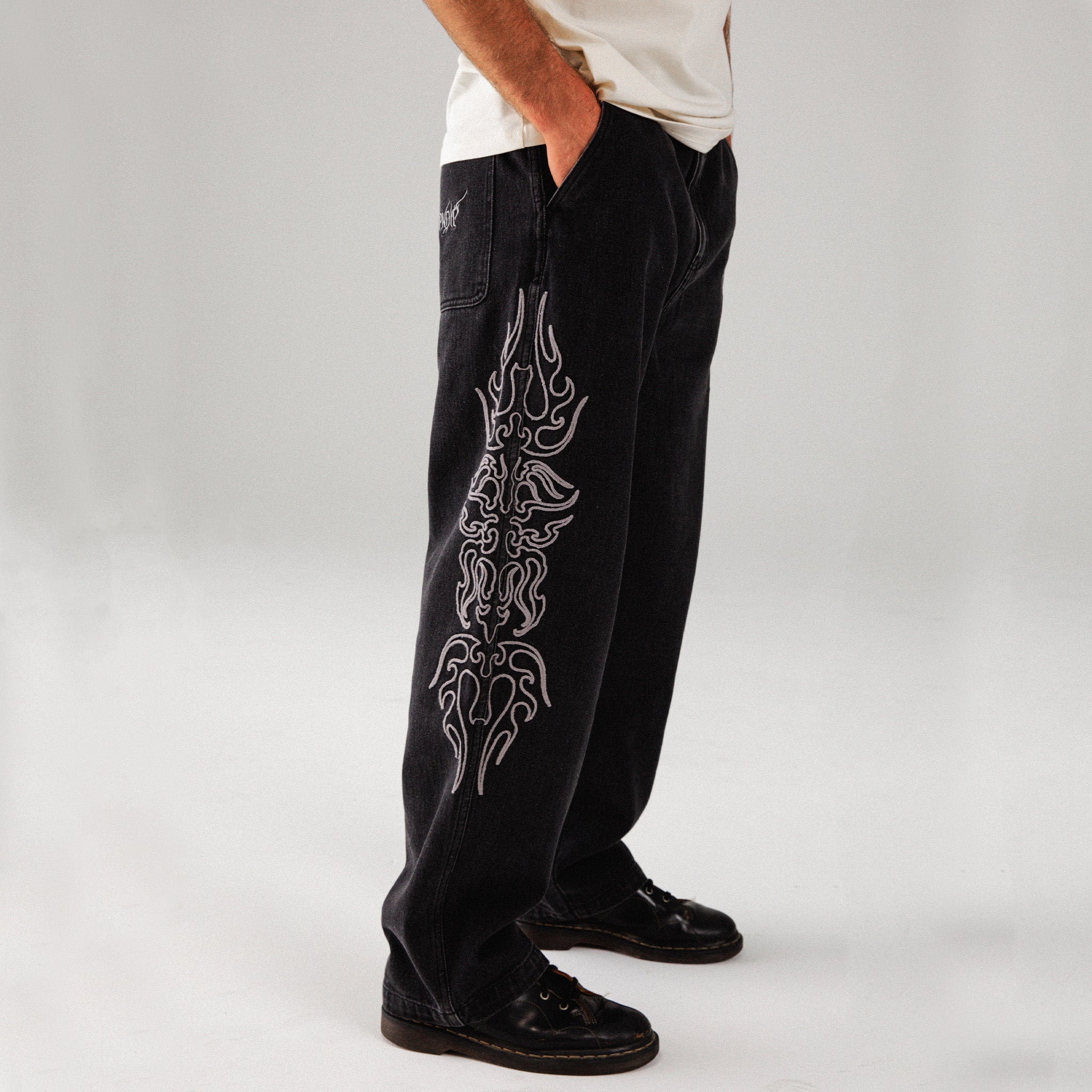 Volt Denim Pants (Black)