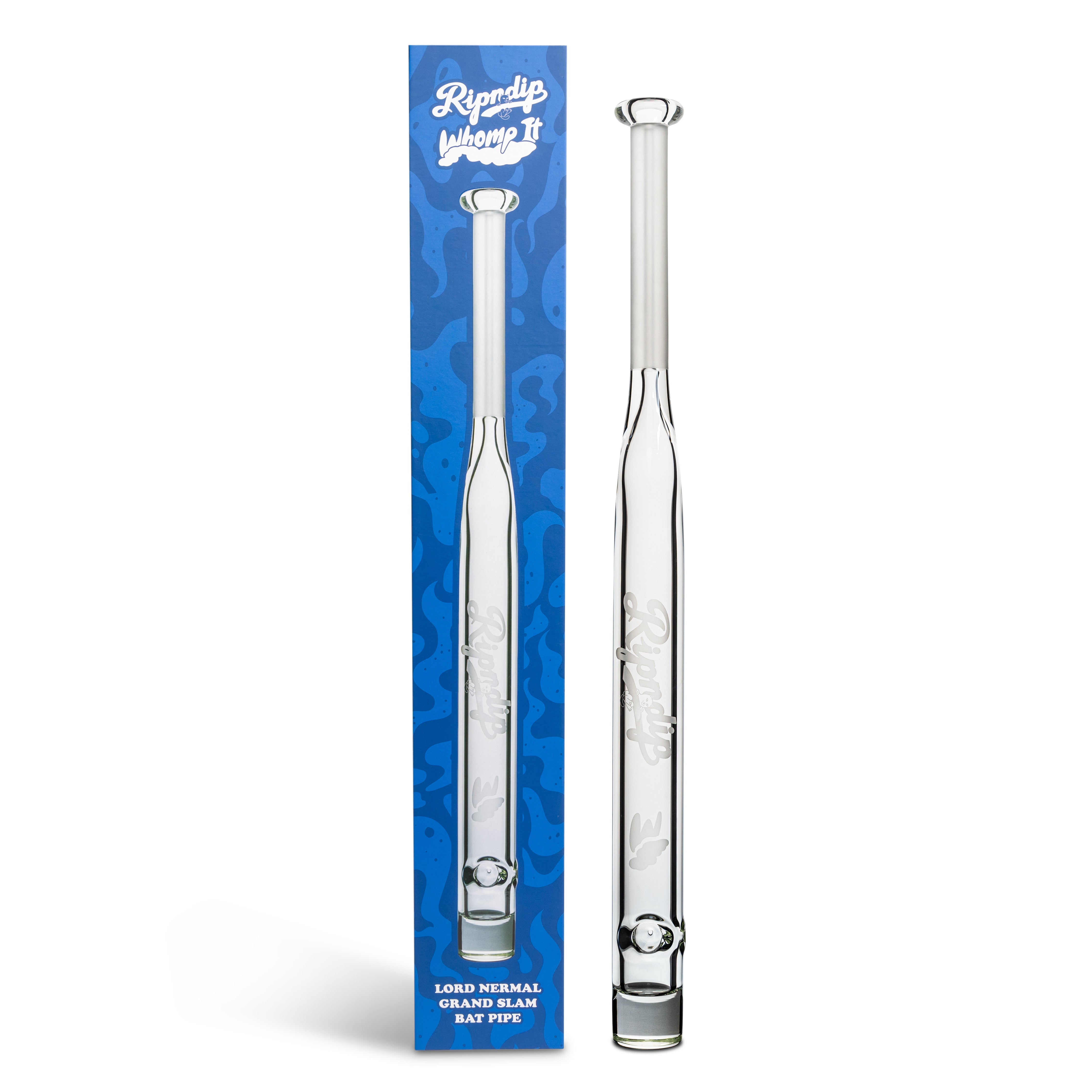 RIPNDIP Whomp It x Ripndip Lord Nermal Grand Slam Bat Pipe (Clear)