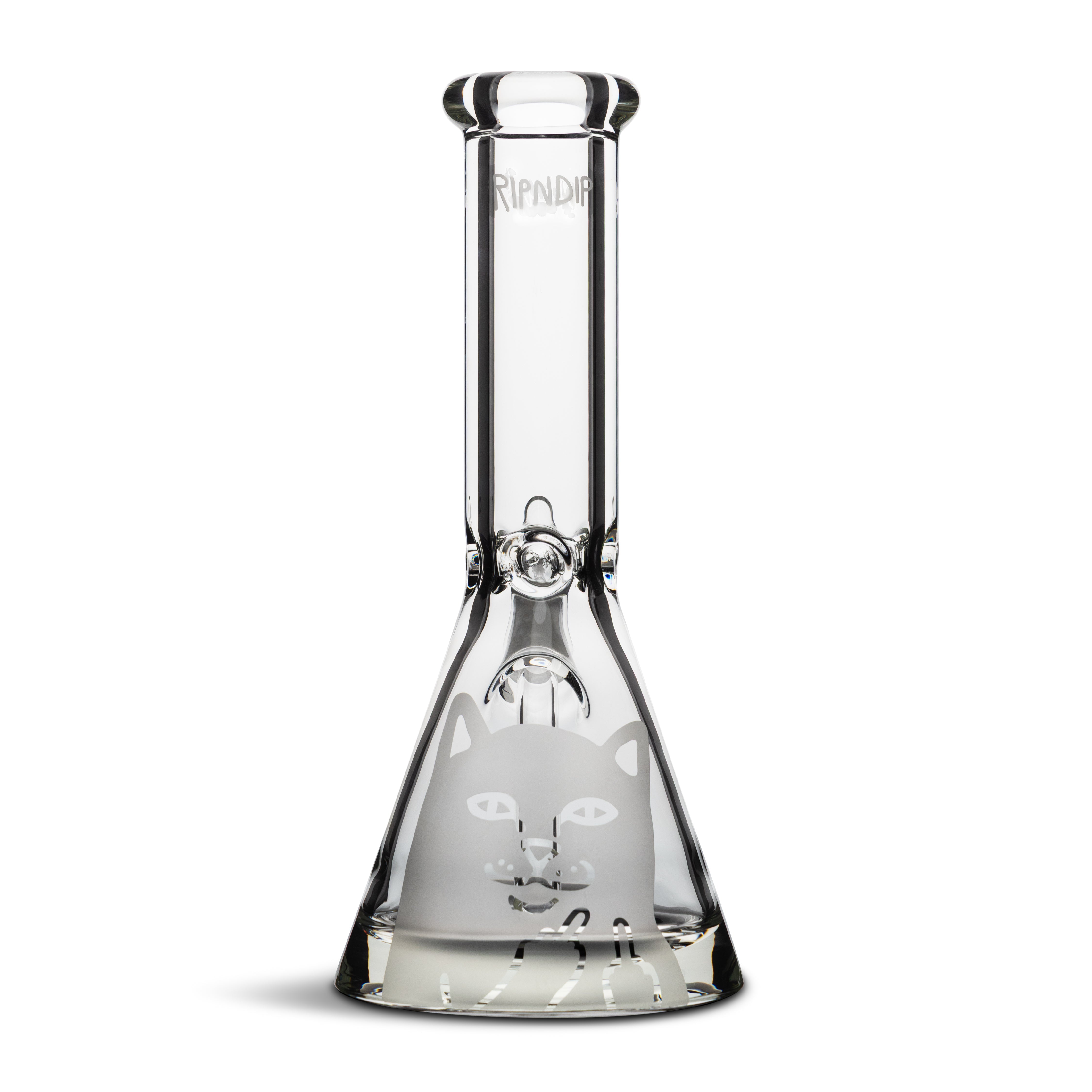 RIPNDIP Whomp It x Ripndip Lord Nermal Medium Beaker (Clear)