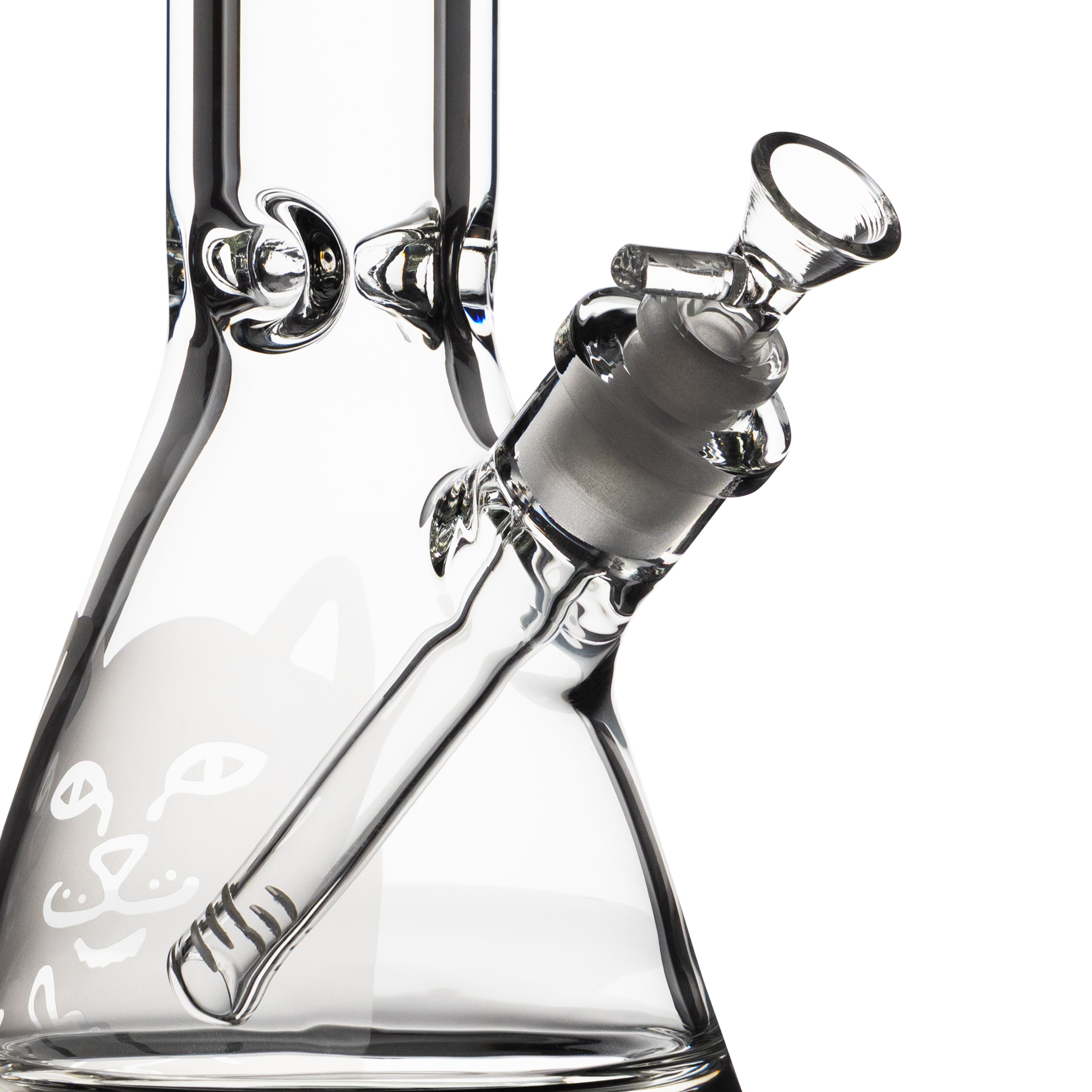 RIPNDIP Whomp It x Ripndip Lord Nermal Medium Beaker (Clear)