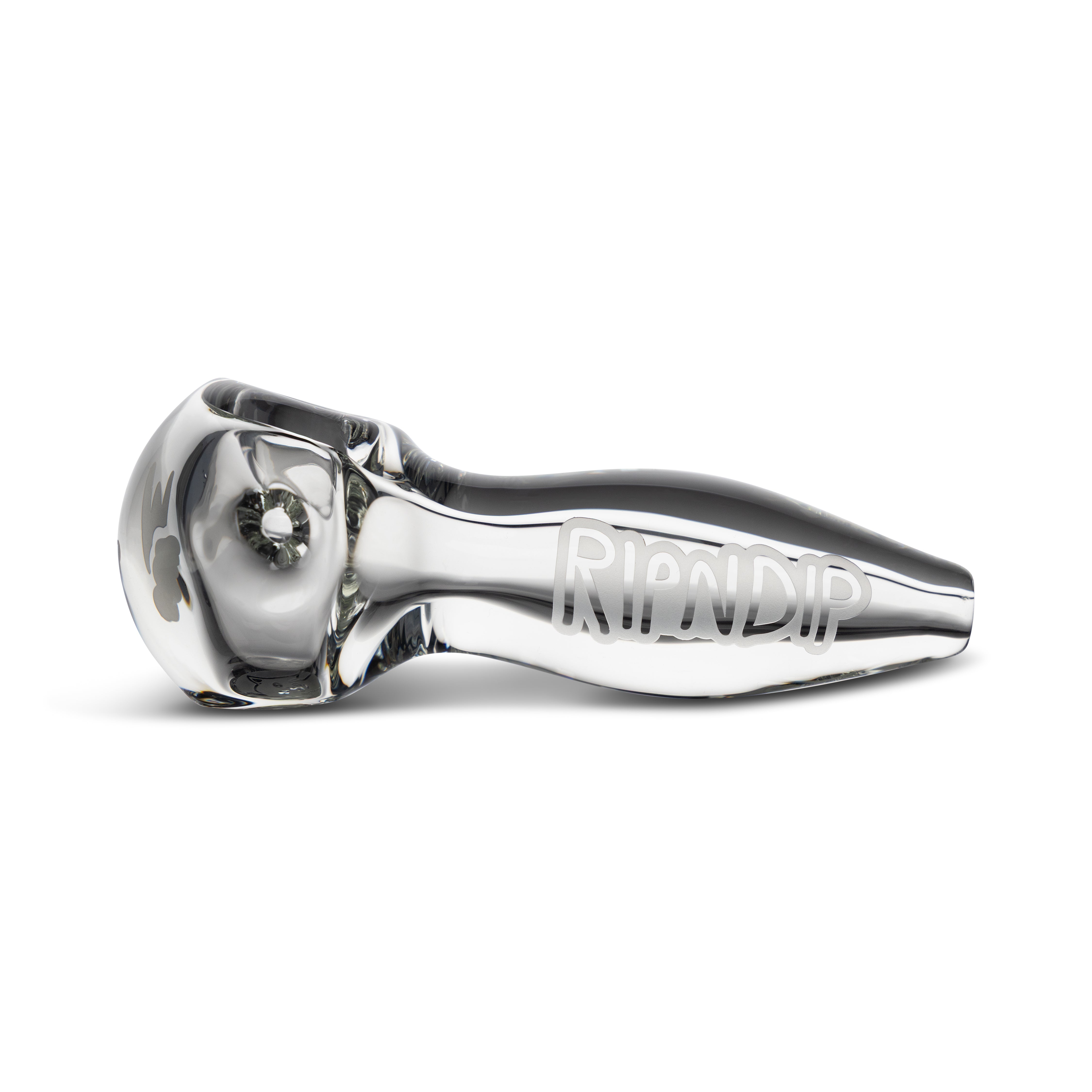 RIPNDIP Whomp It x Ripndip Lord Nermal Spoon Pipe (Clear)