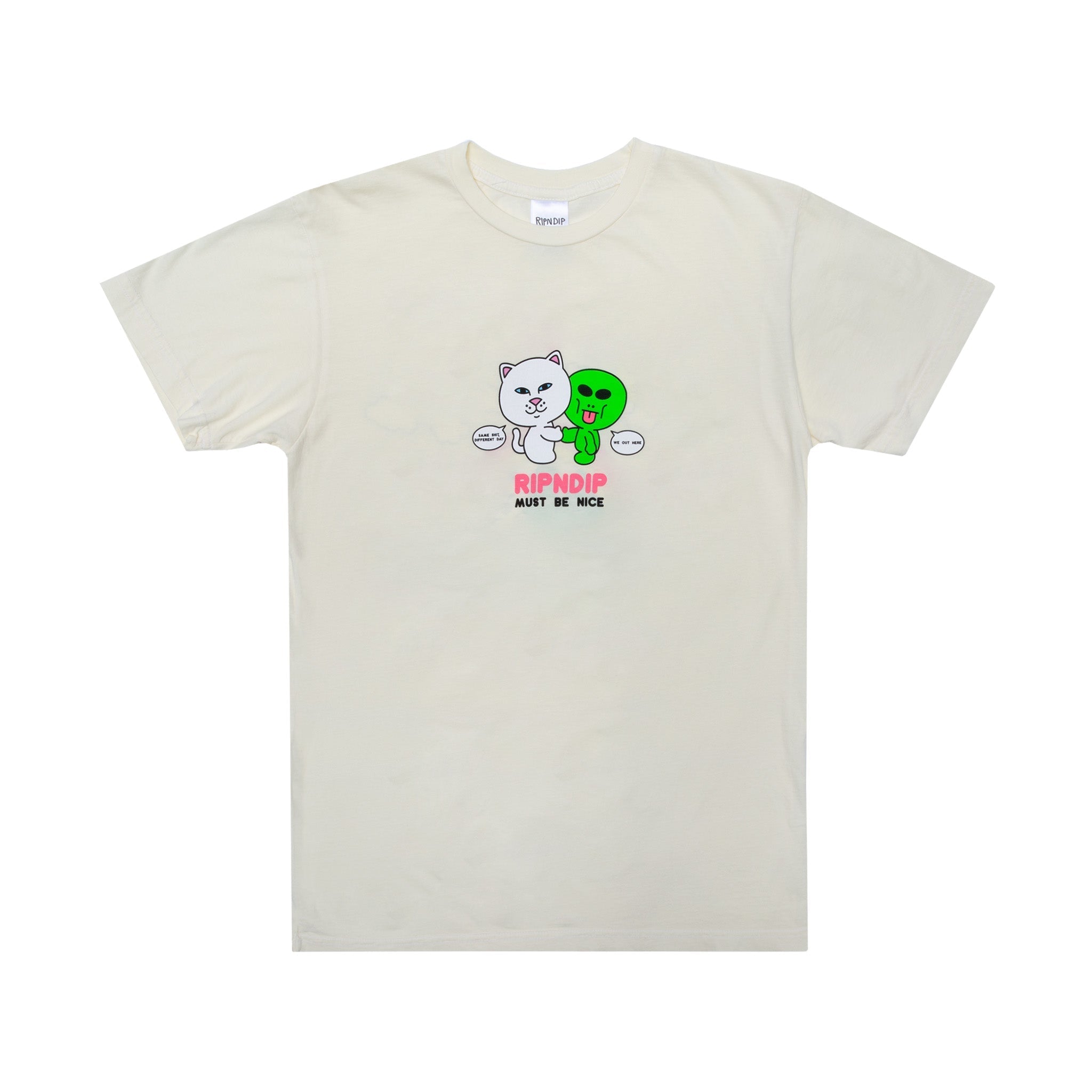 Buddy System Tee (Natural)
