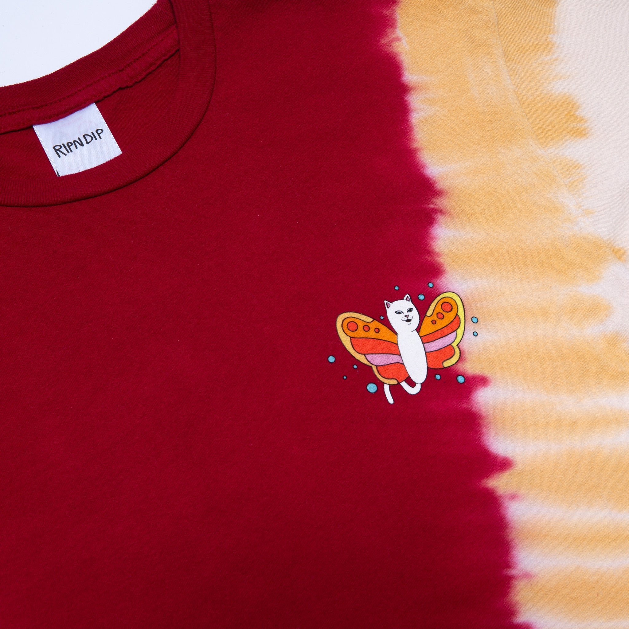 Solar Dream Tee (Burgundy/Peach U Dye)