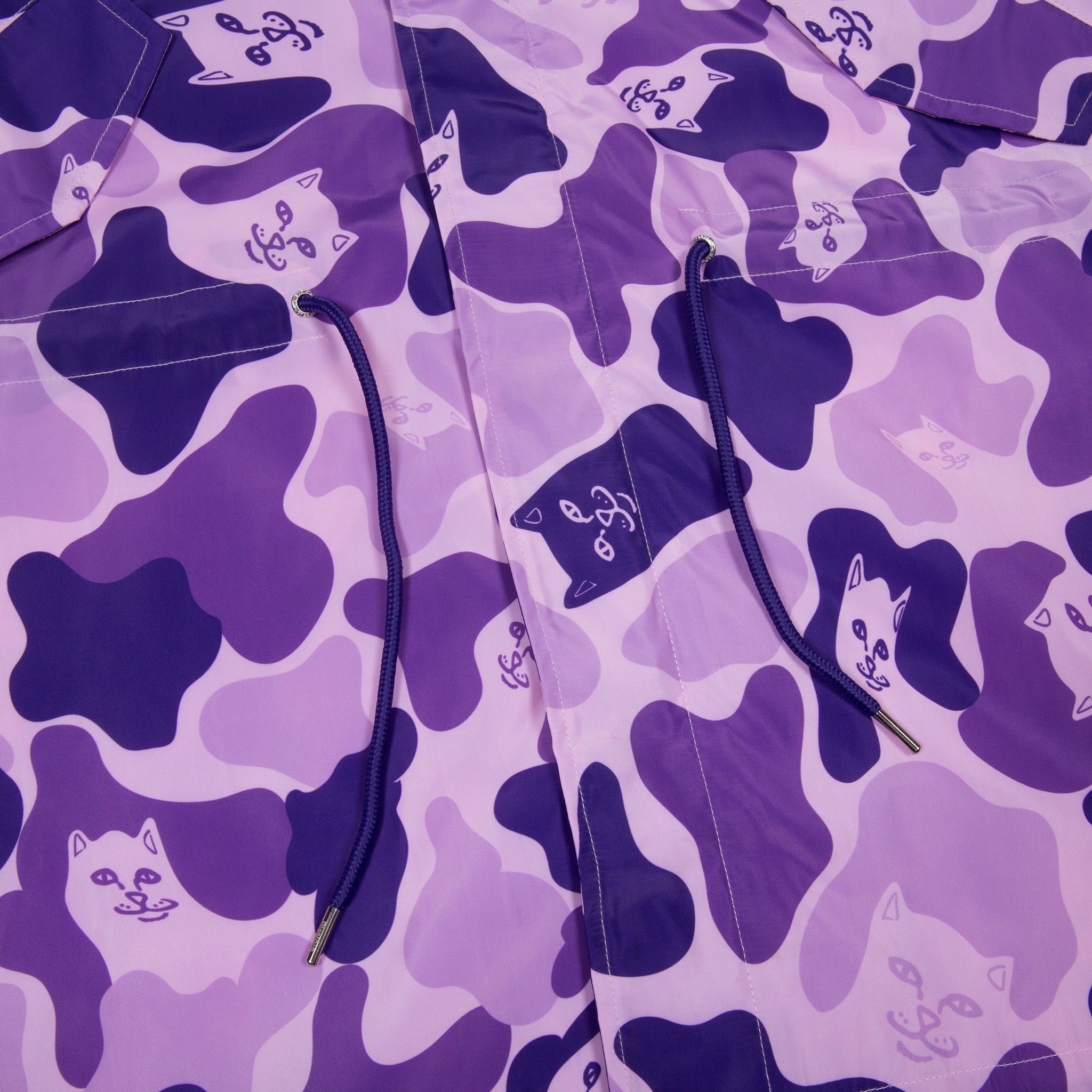 Nerm Camo Fishtail Parka (Purple Camo)