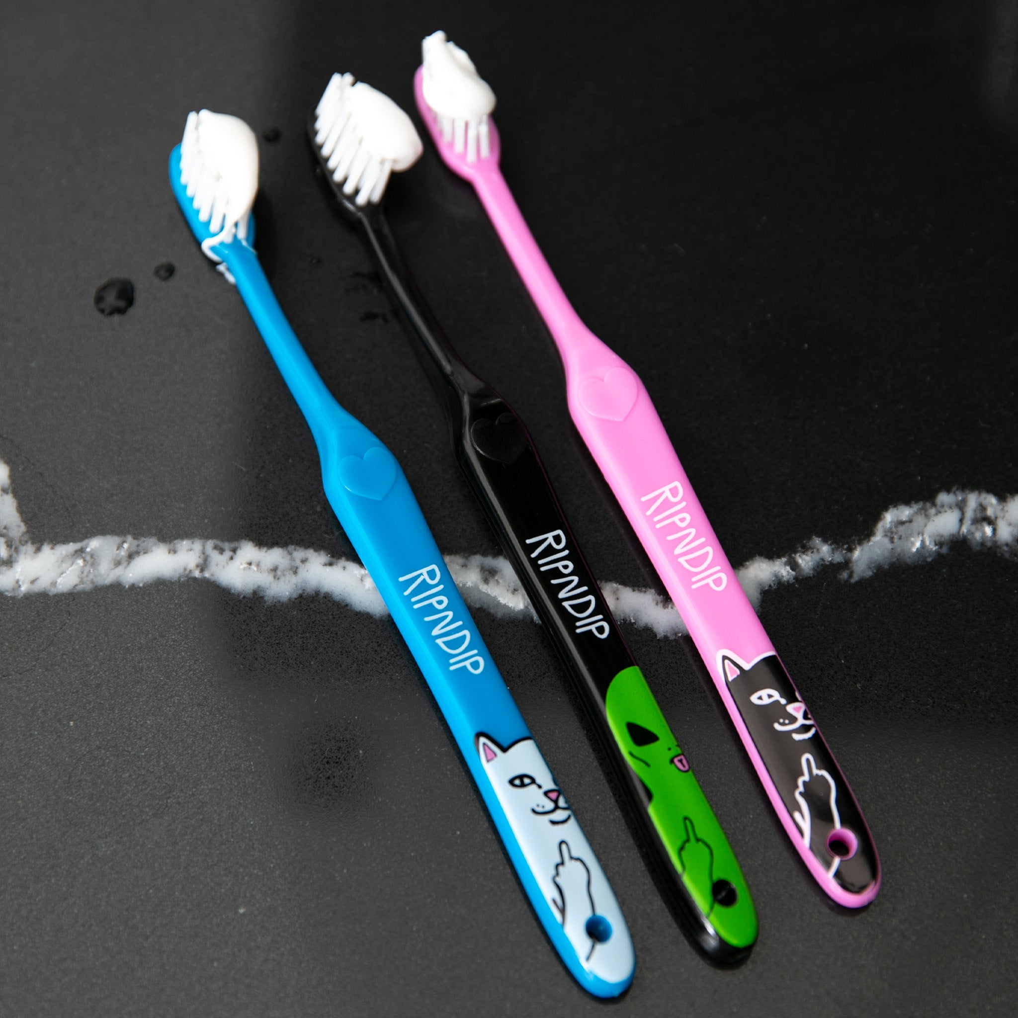 RIPNDIP Characters Toothbrush 3 Pack (Multi)