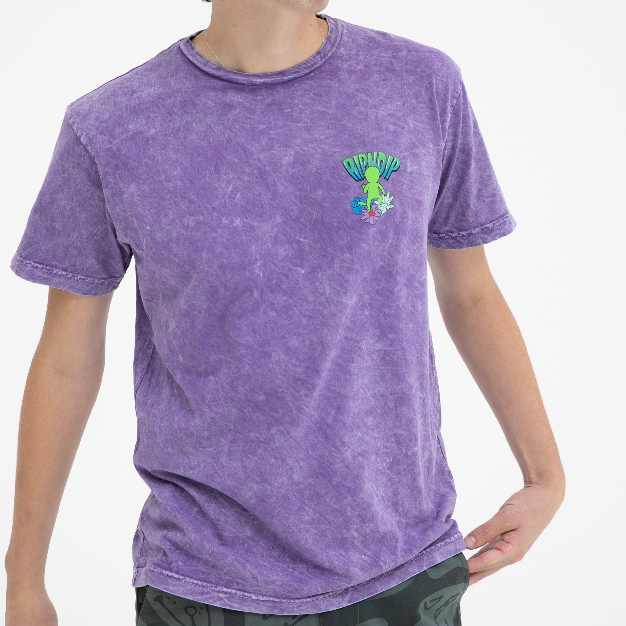 The Unknown Tee (Purple Mineral Wash)