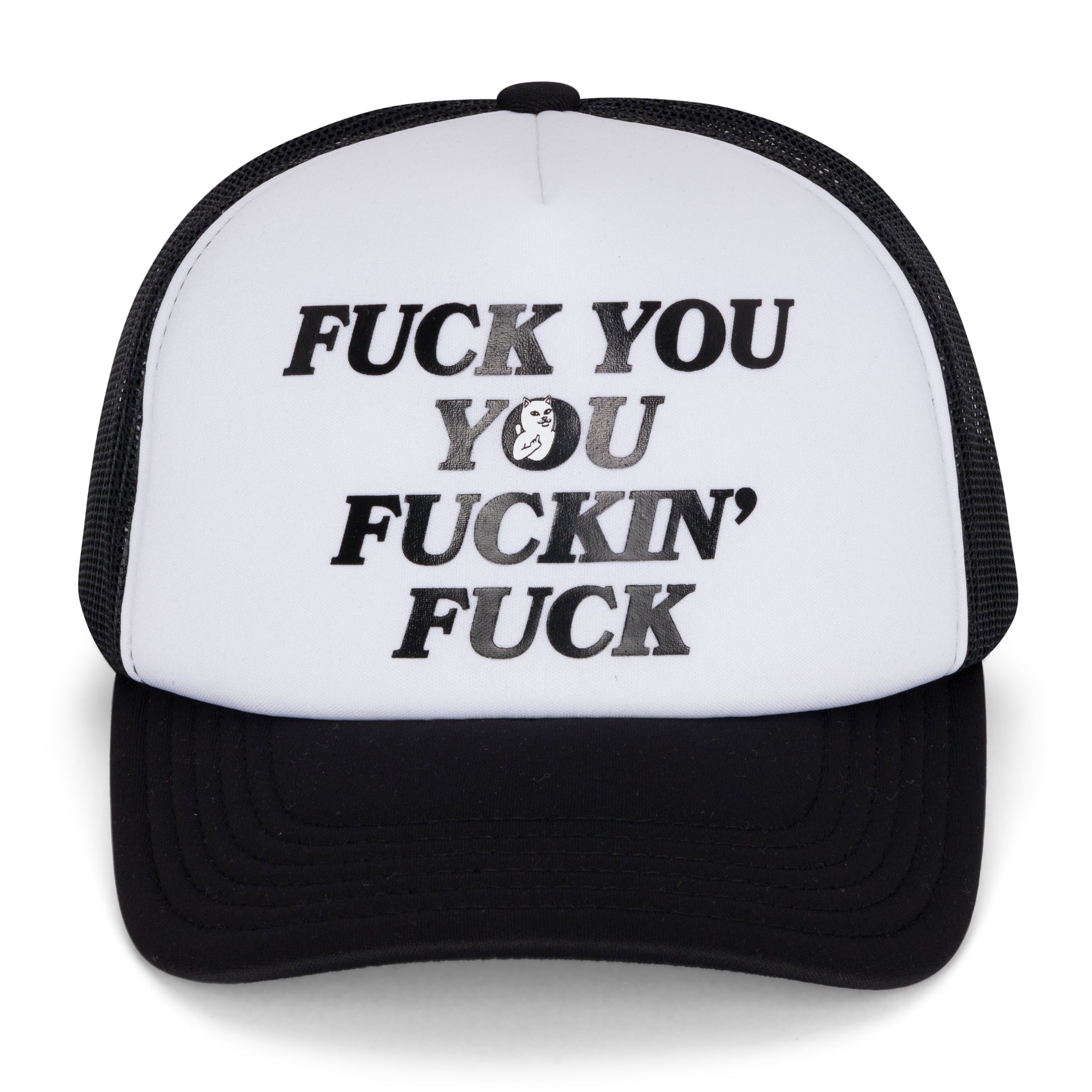 Fuckin Fuck Trucker Hat (Black)