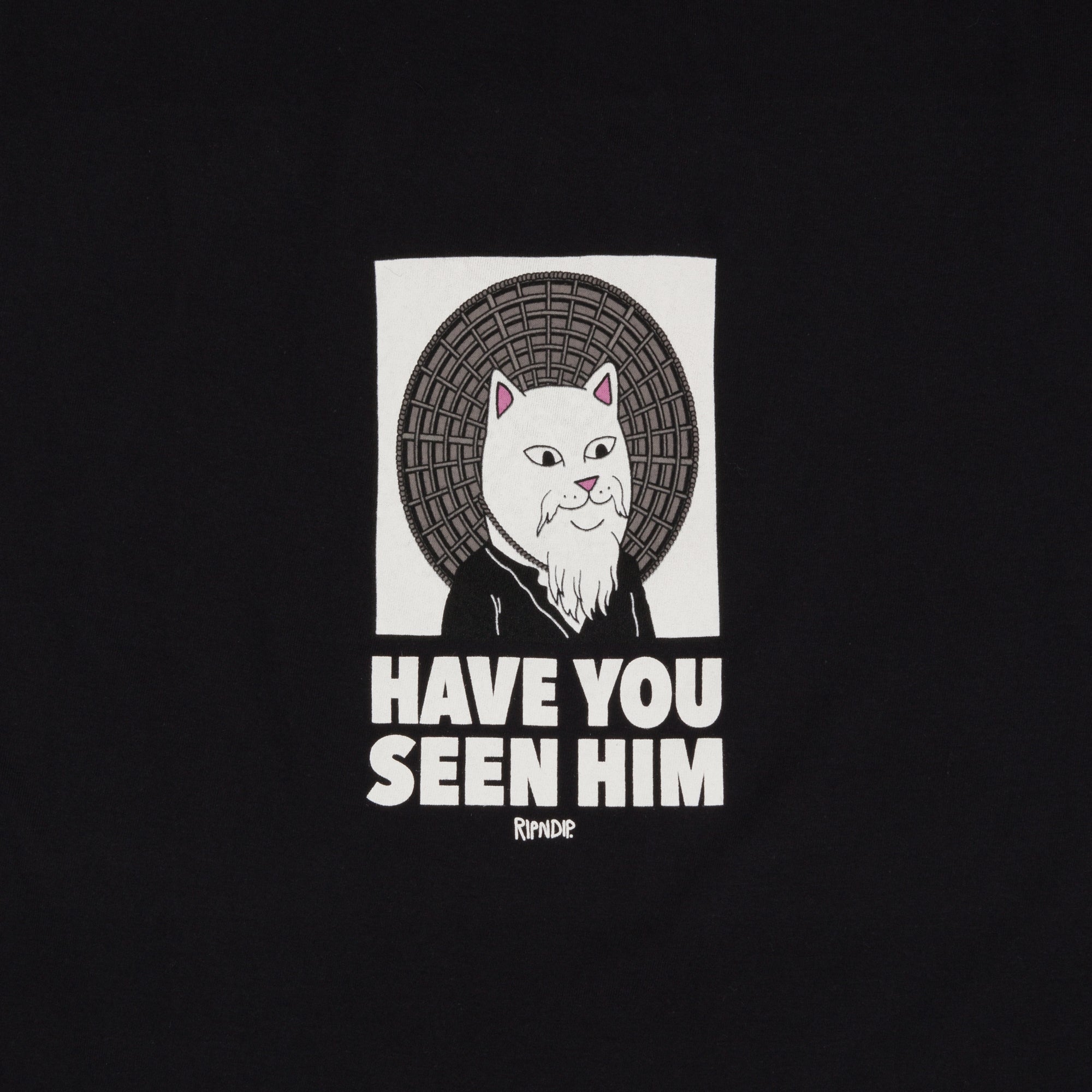 Have You Seen Him? Tee (Black)