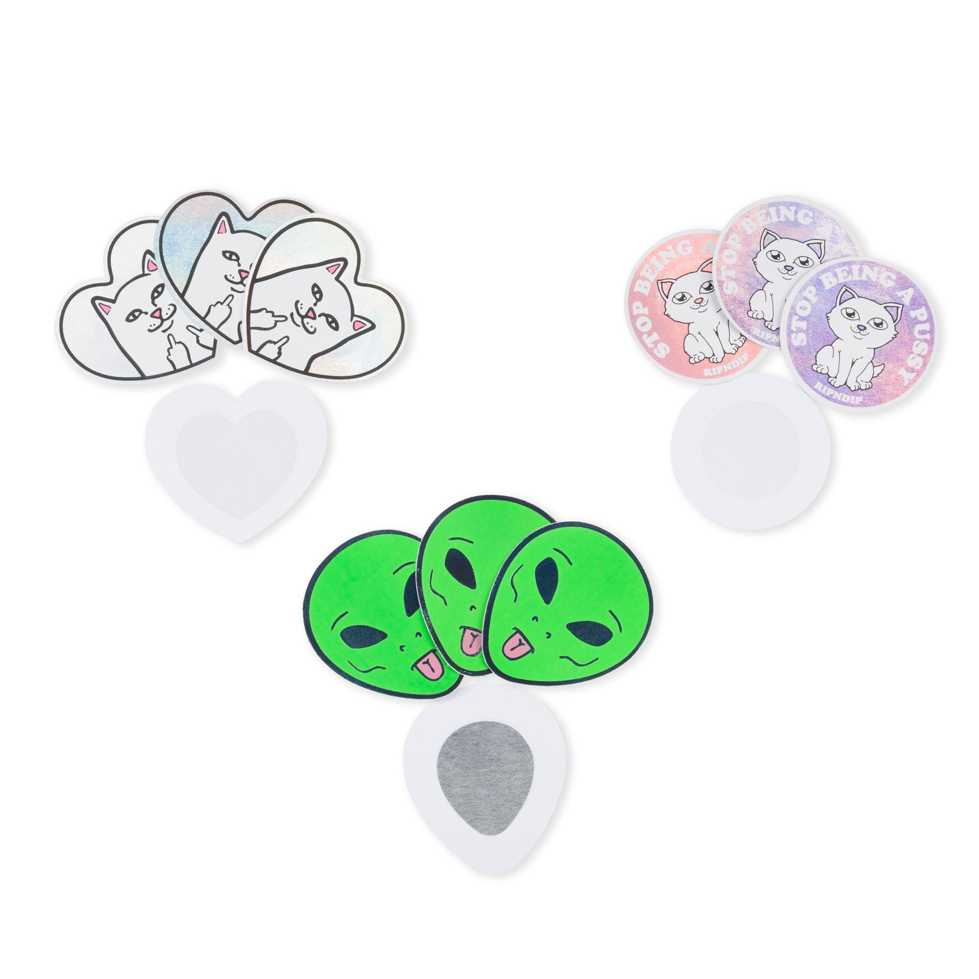 Love Peace and Nerm Pasties Pack (Multi)