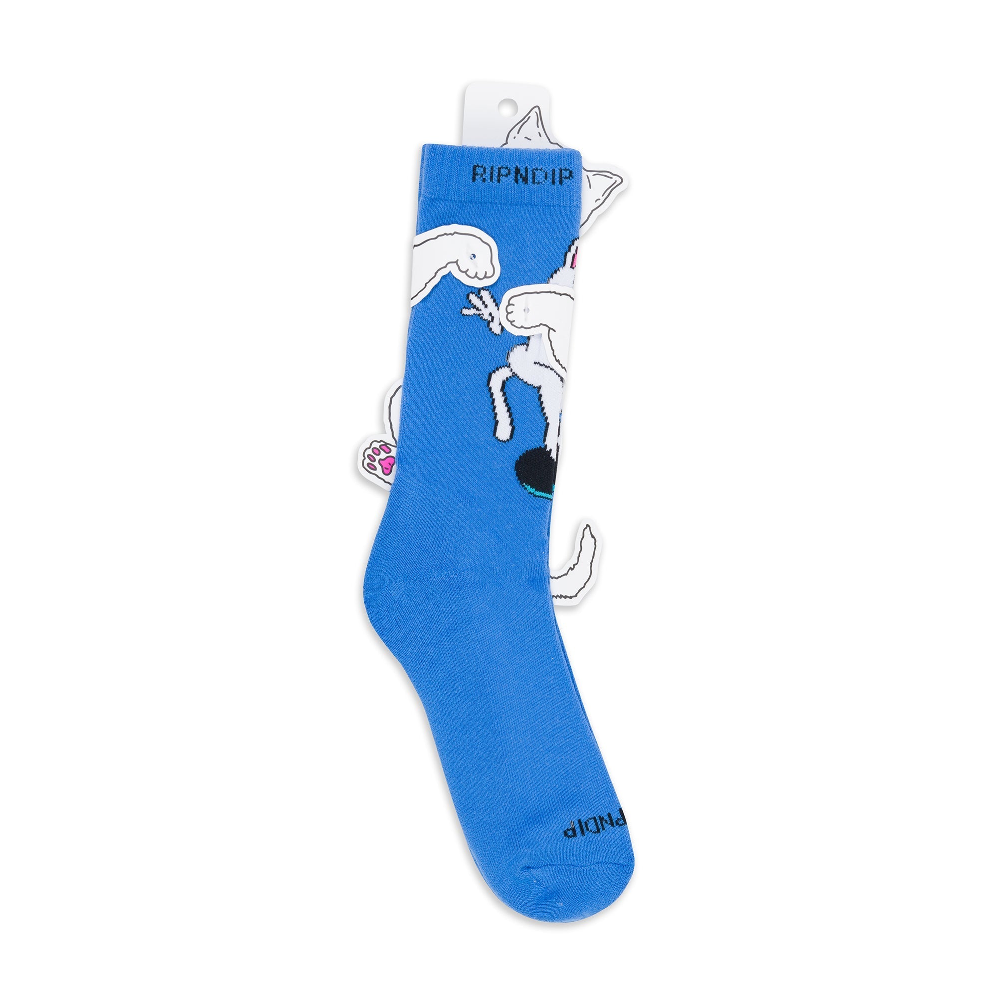 Skater Nerm Socks (Slate Blue)