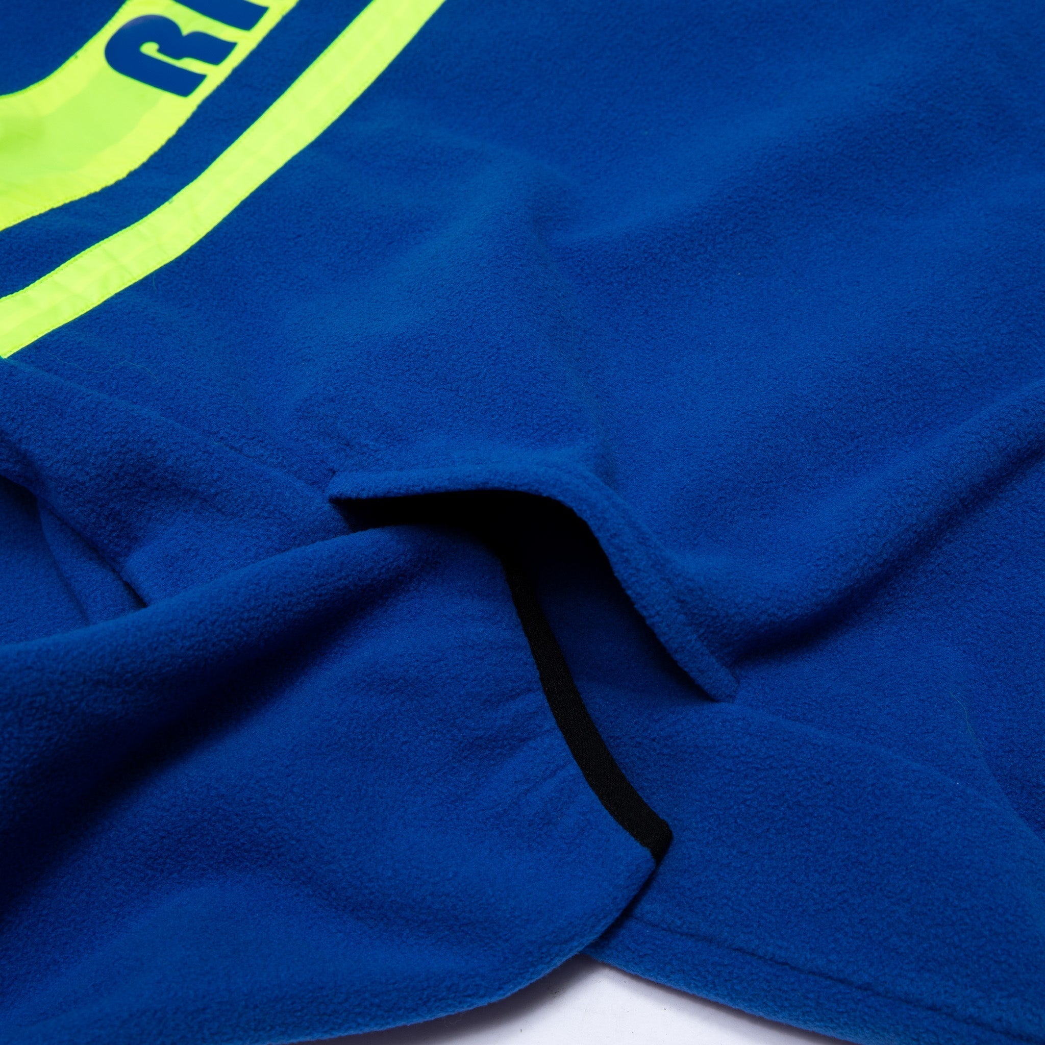 Baja Half Zip Brushed Fleece (Royal Blue)