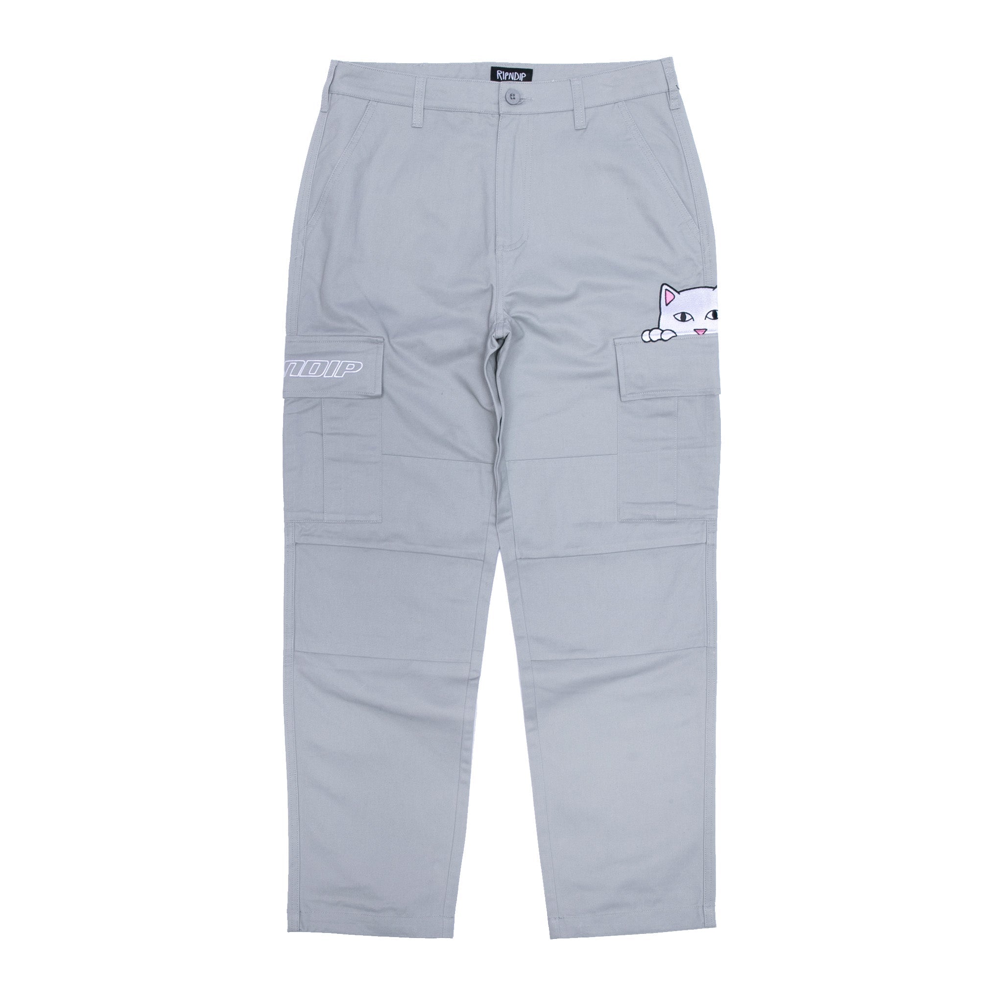 Peeking Nermal Cargo Pants (Cool Grey)
