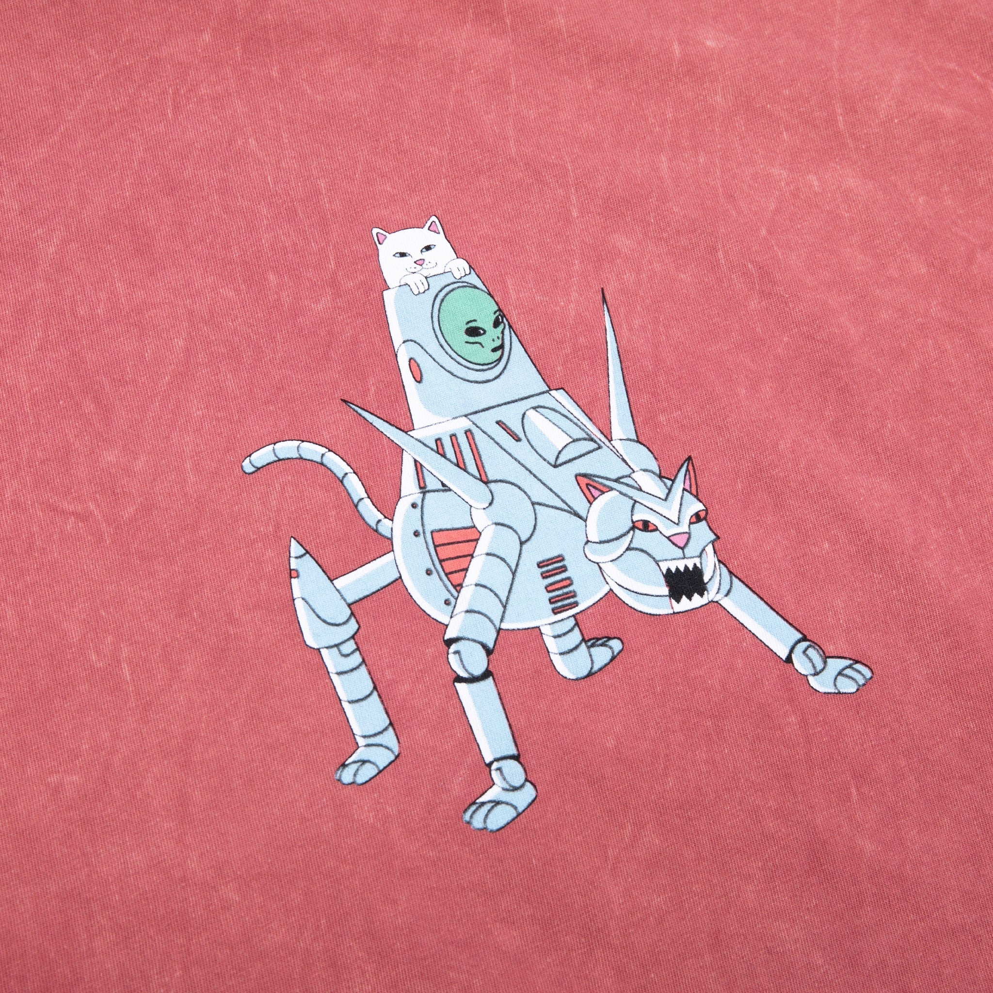 Robot Attack Tee (Clay Mineral Wash)