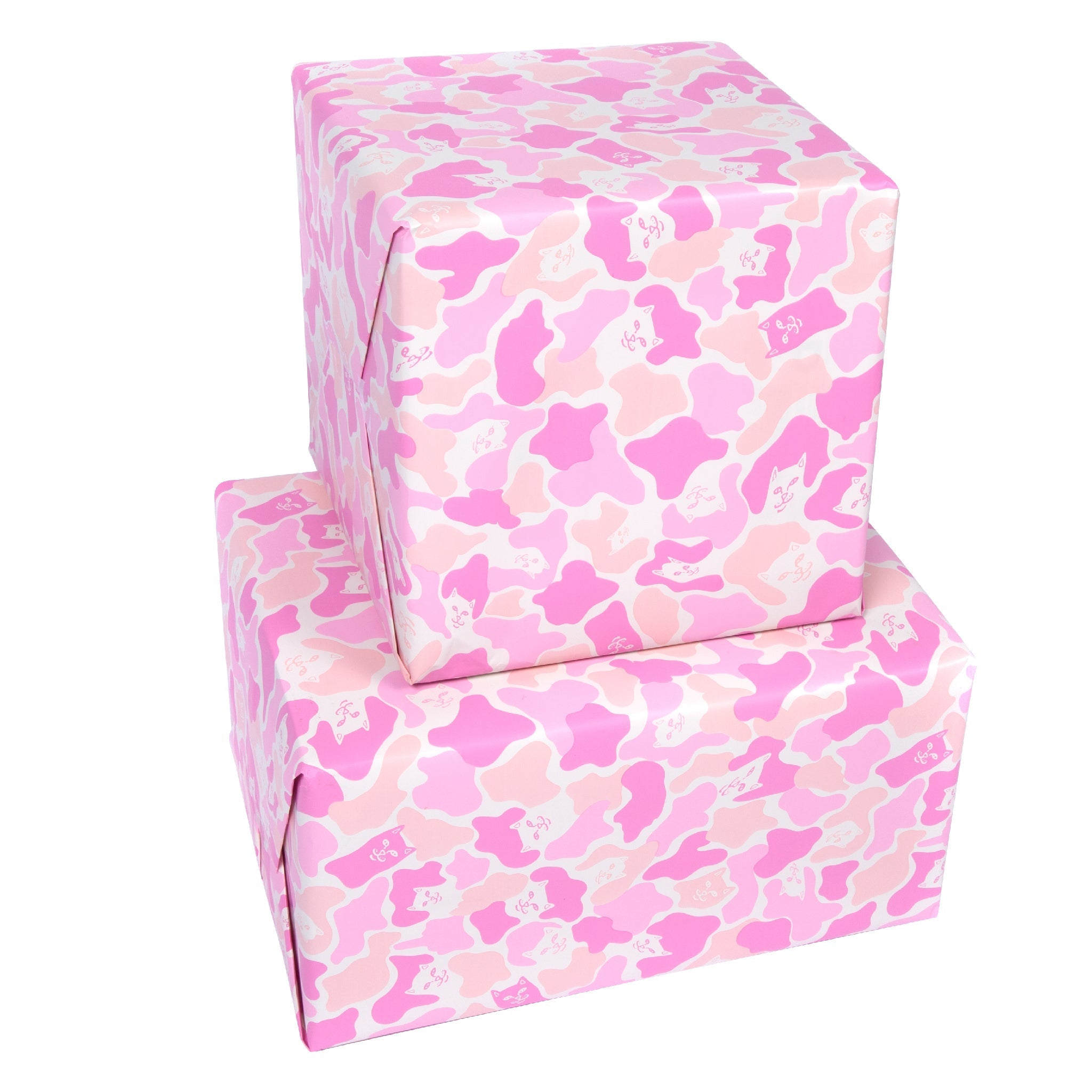 Nermal Camo Wrapping Paper (Pink Camo)