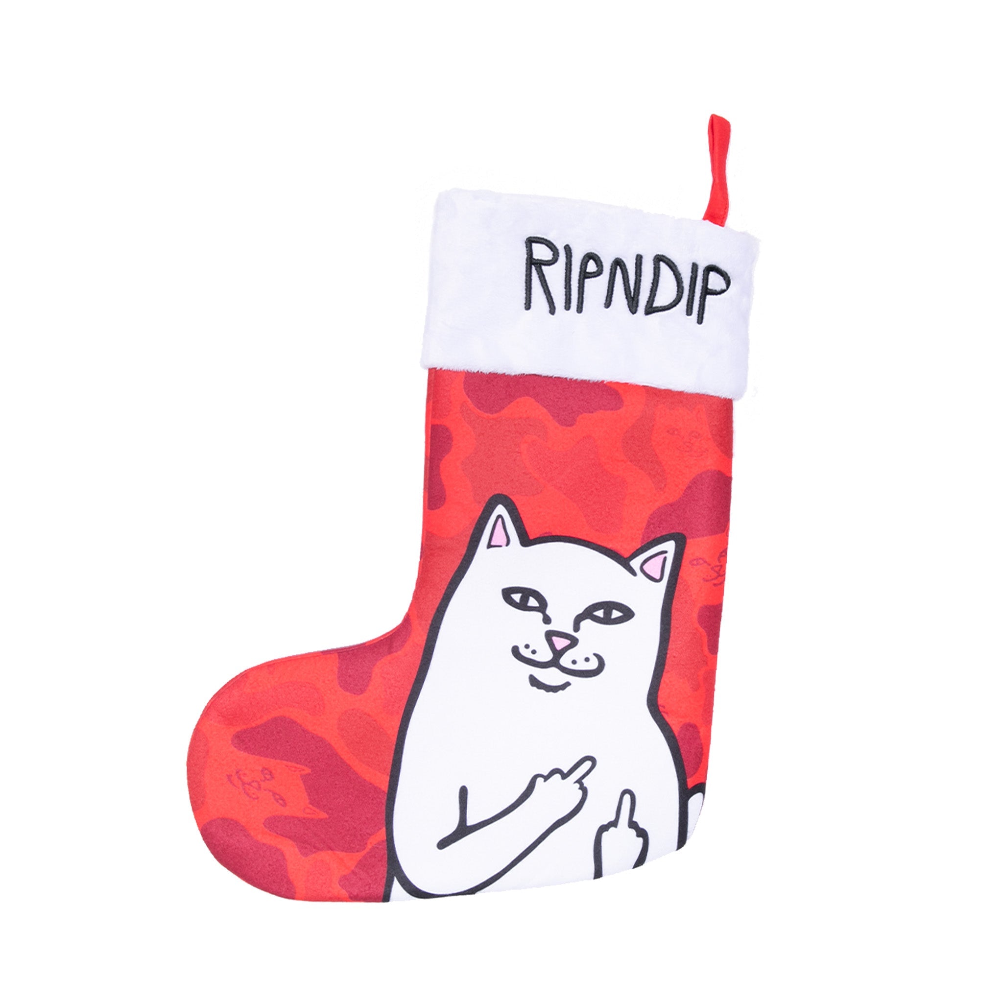 Lord Nermal Christmas Stocking (Red)