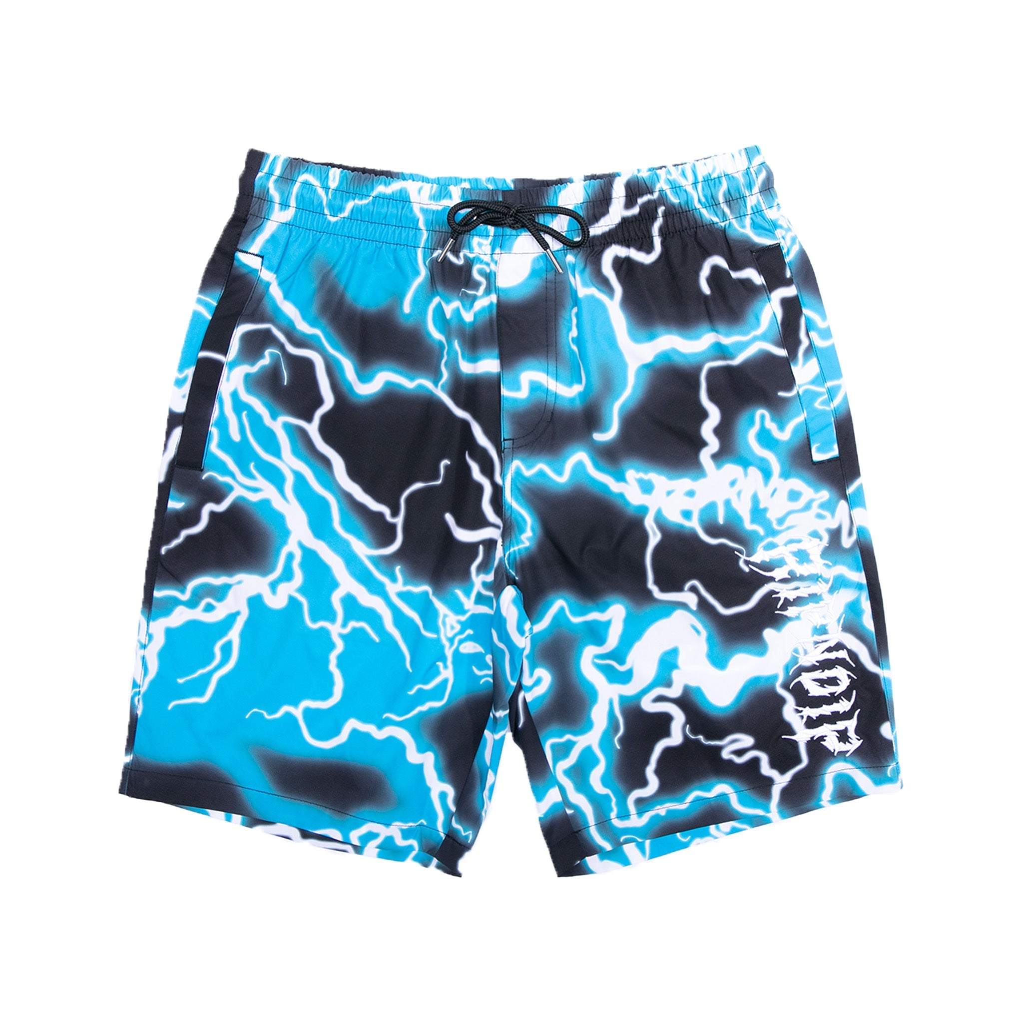 Nikola Swim Shorts (Black/Blue)